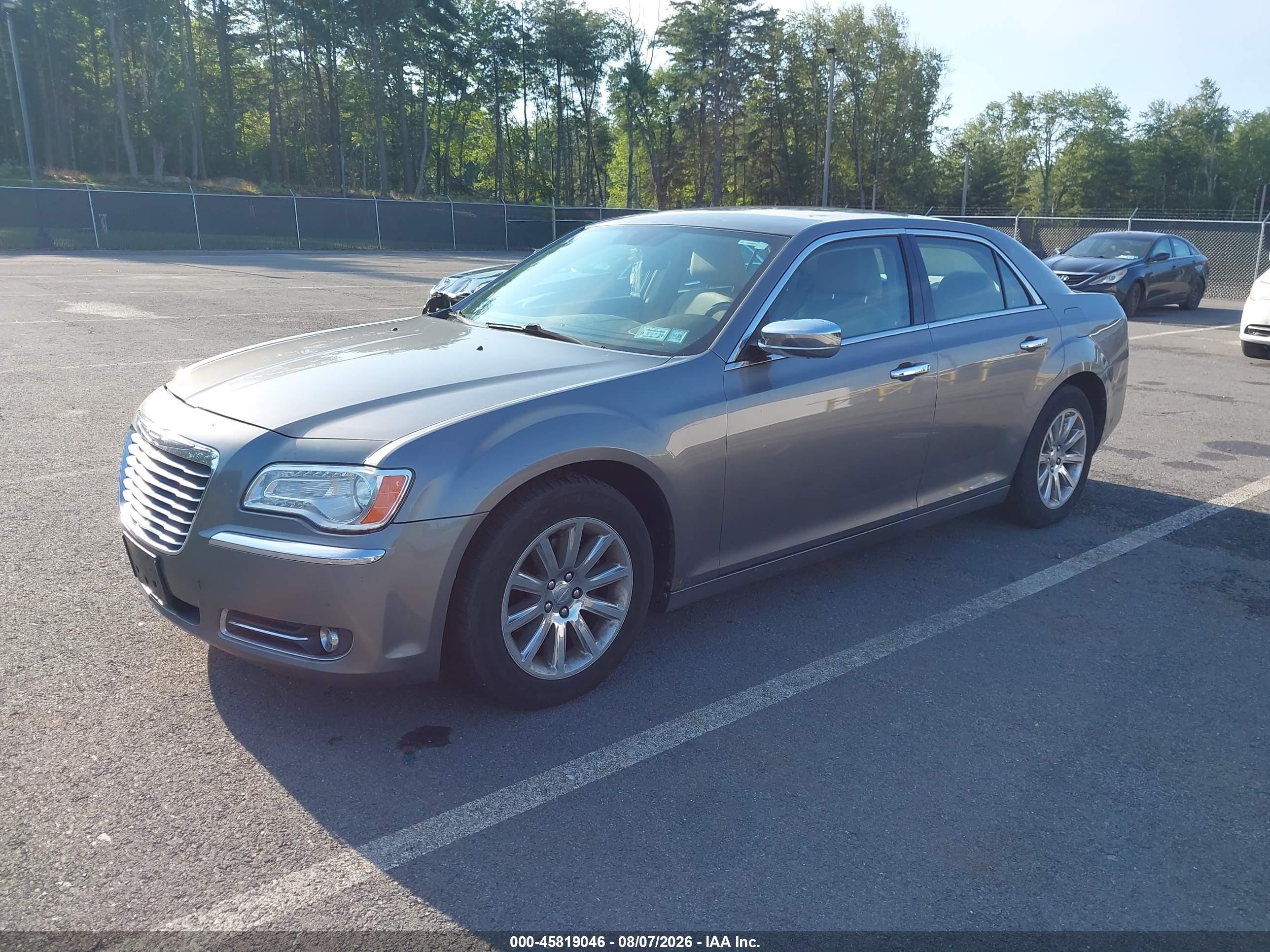 2011 Chrysler 300 Limited Серый vin: 2C3CA5CG7BH598462