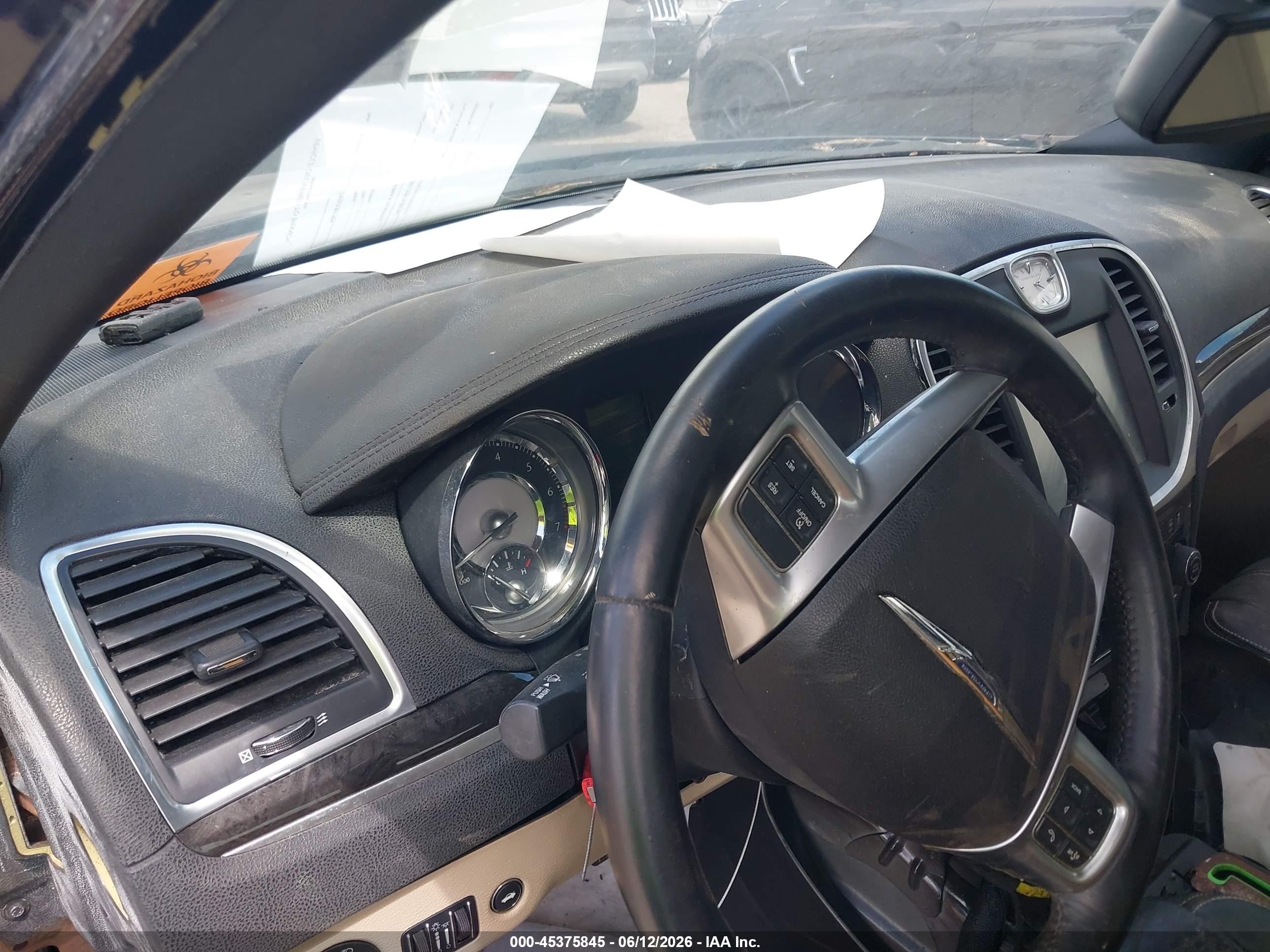2011 Chrysler 300 Limited Black vin: 2C3CA5CG8BH595537