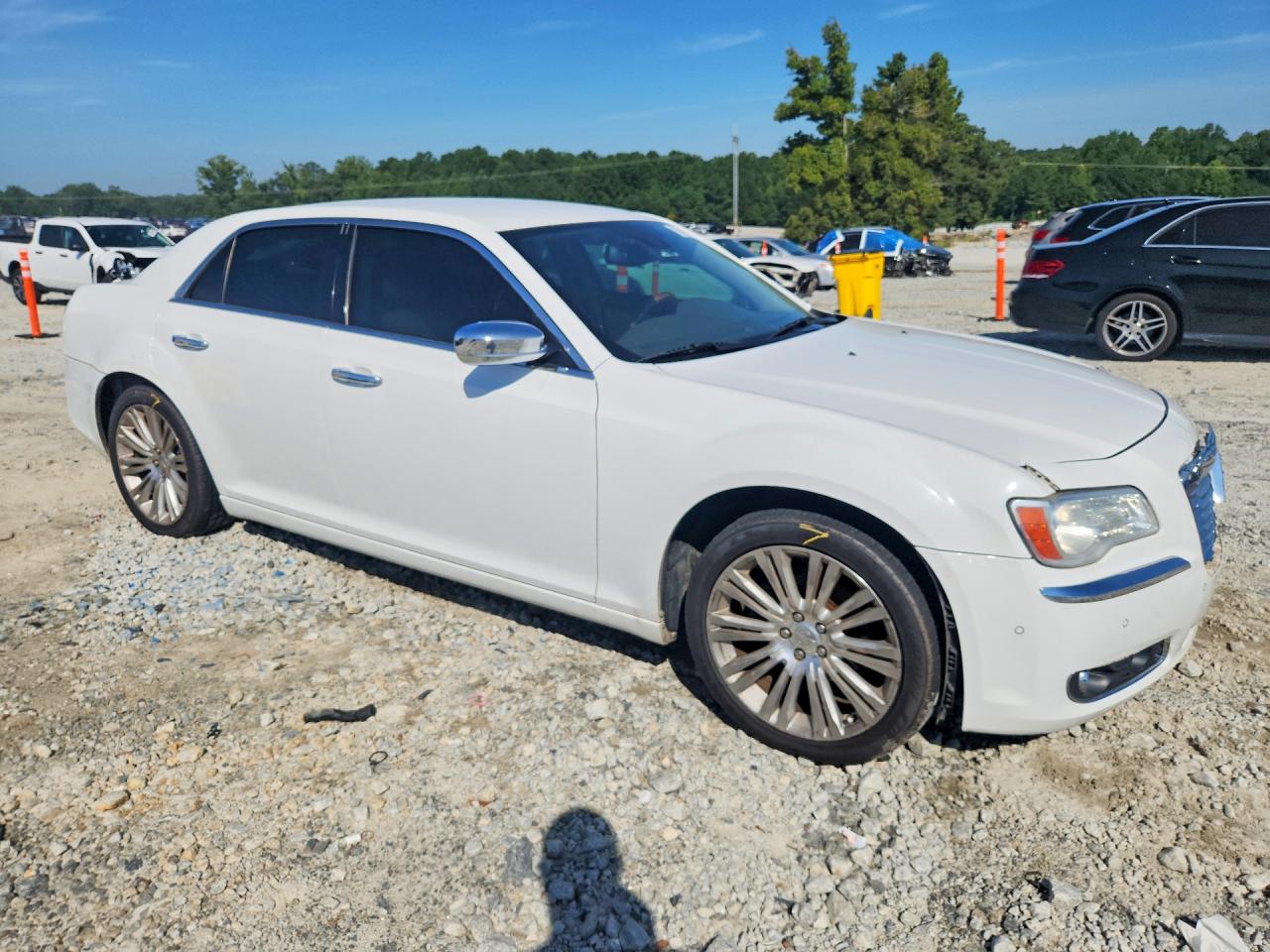 2011 Chrysler 300 Limited White vin: 2C3CA5CG9BH509426