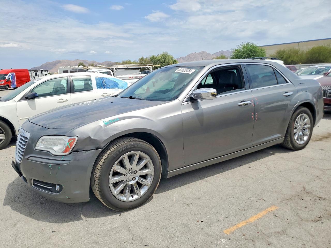 2011 Chrysler 300 Limited Gray vin: 2C3CA5CGXBH559252