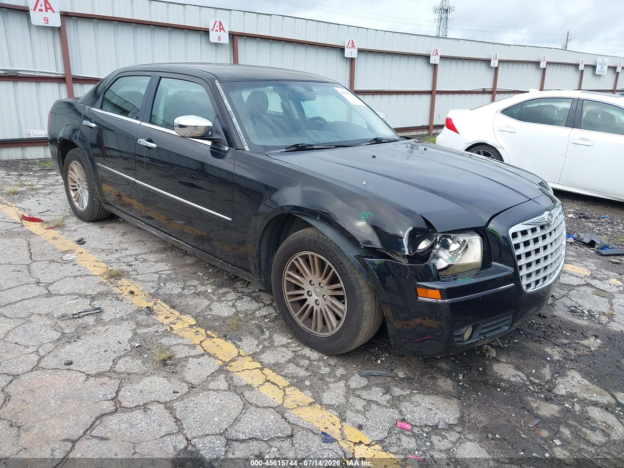 2010 Chrysler 300 Touring/signature Series/executive Series Black vin: 2C3CA5CV0AH122809