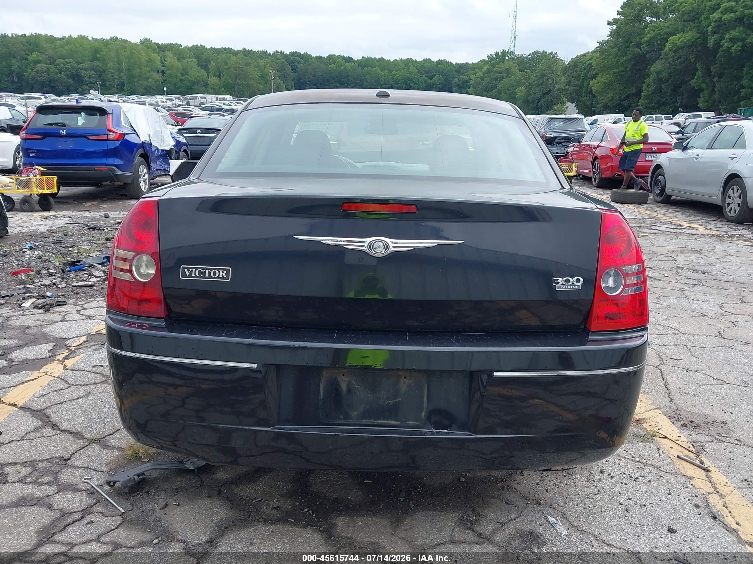 2010 Chrysler 300 Touring/signature Series/executive Series Black vin: 2C3CA5CV0AH122809