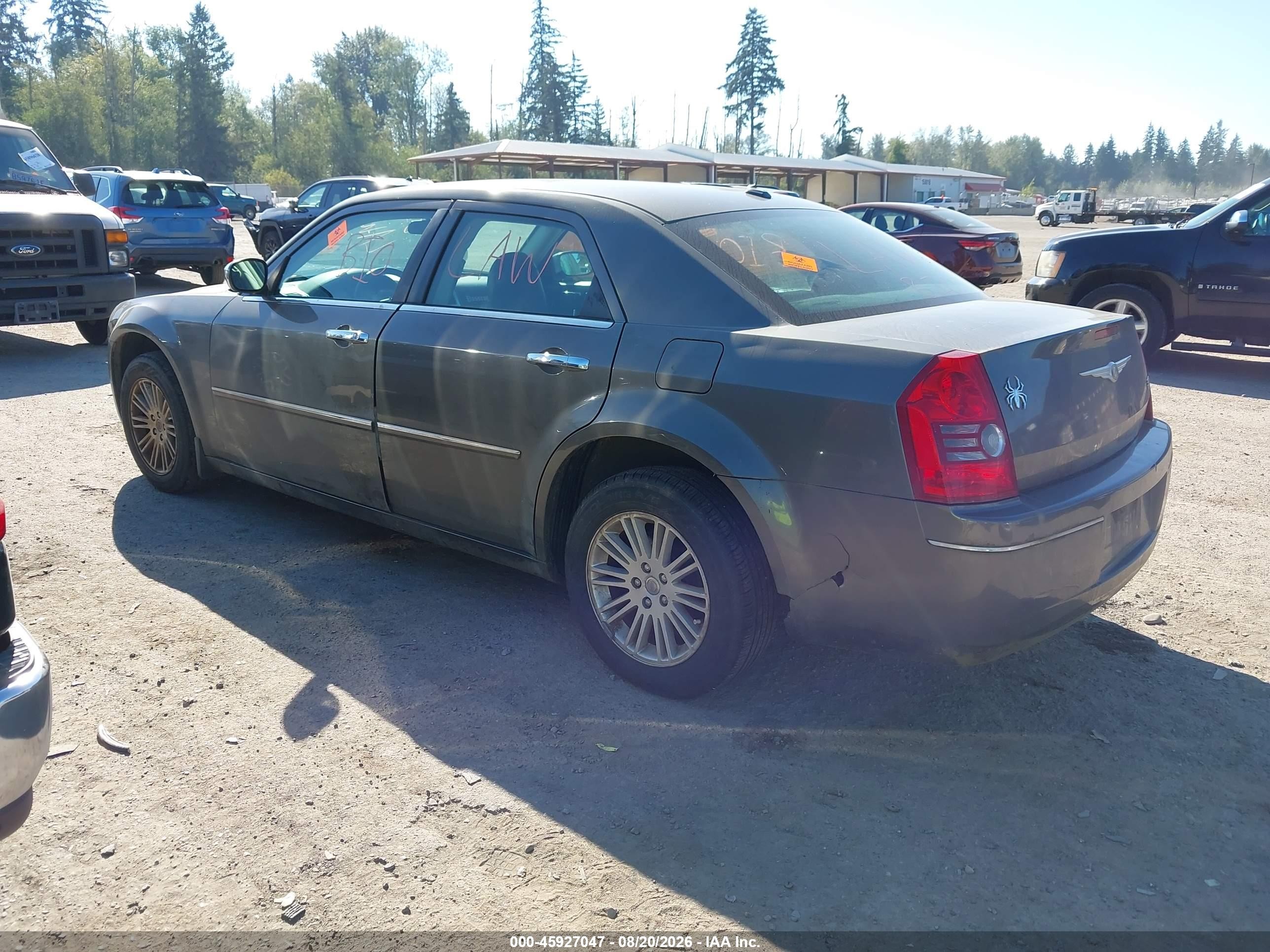 2010 Chrysler 300 Touring/signature Series/executive Series Gray vin: 2C3CA5CV0AH266117