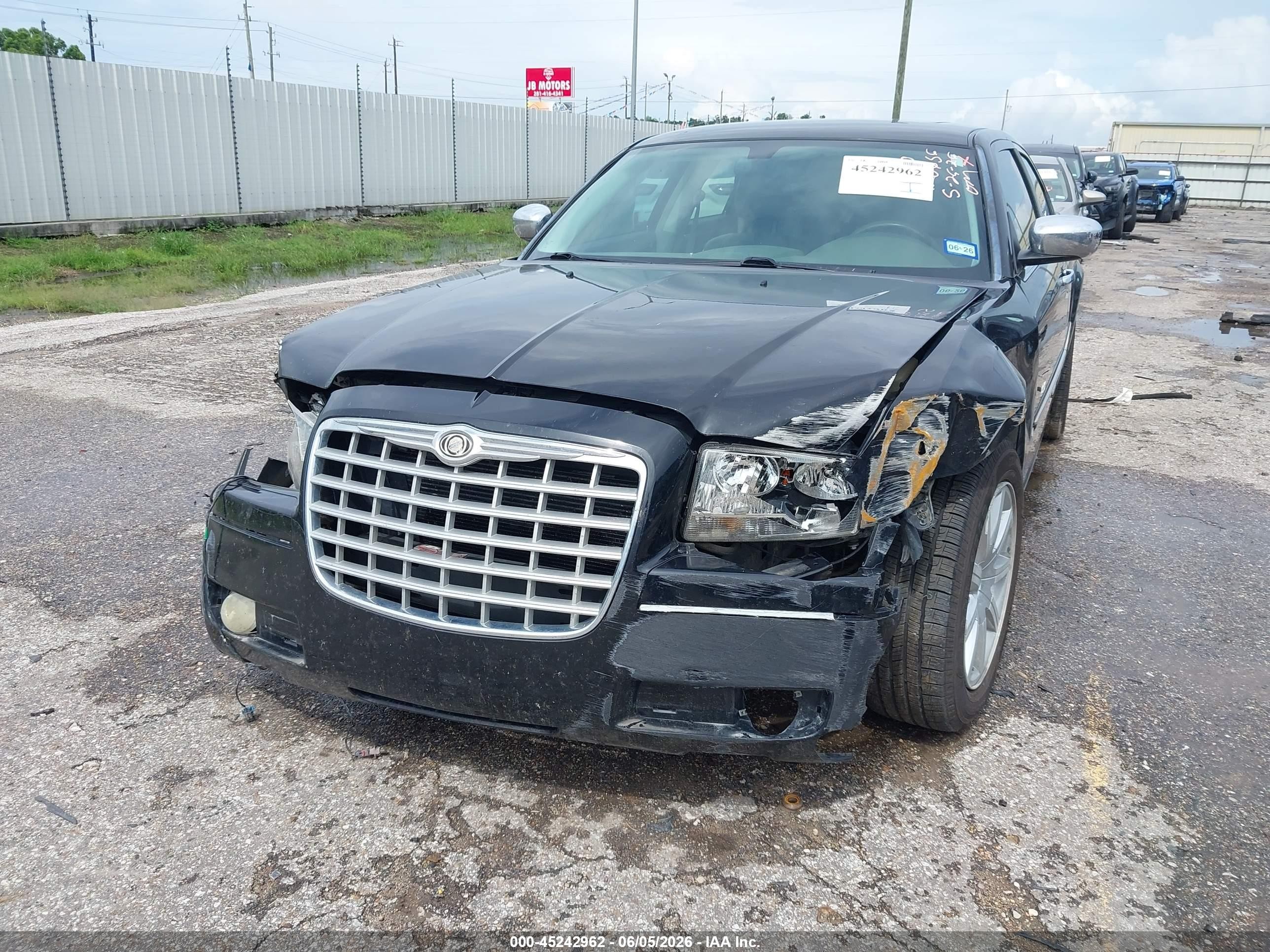 2010 Chrysler 300 Touring/signature Series/executive Series Black vin: 2C3CA5CV0AH330656