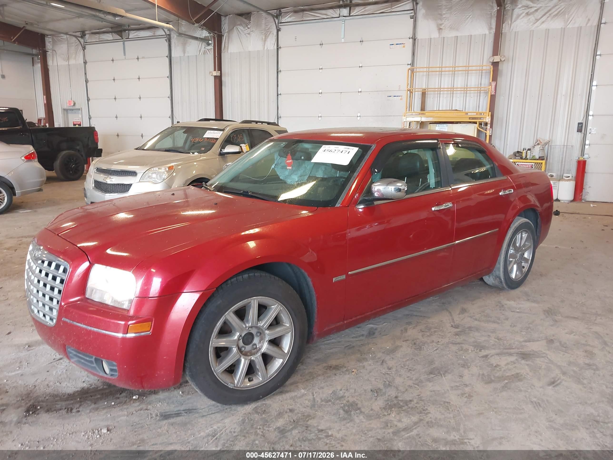2010 Chrysler 300 Touring/signature Series/executive Series Красный vin: 2C3CA5CV2AH112525