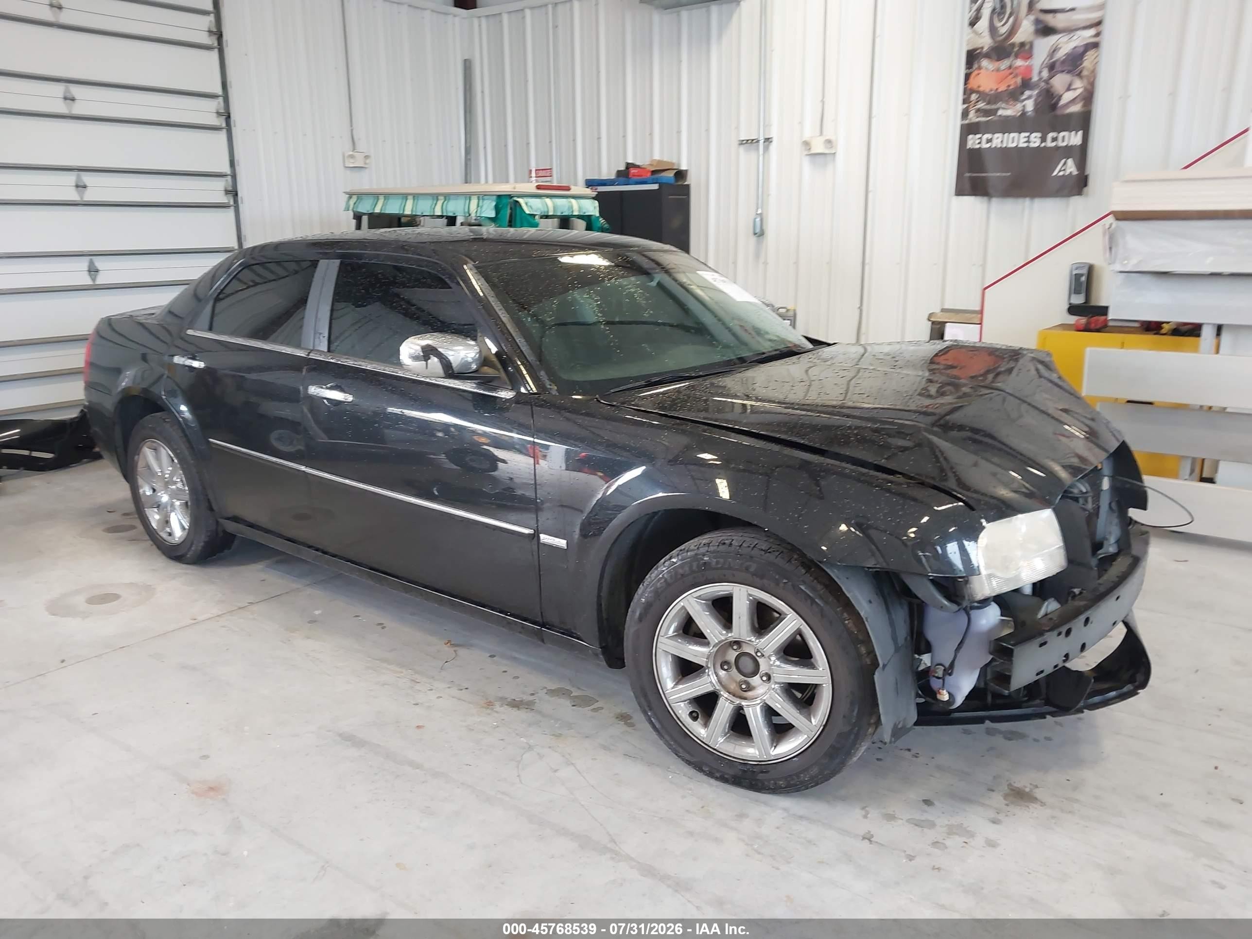 2010 Chrysler 300 Touring/signature Series/executive Series Black vin: 2C3CA5CV2AH123363