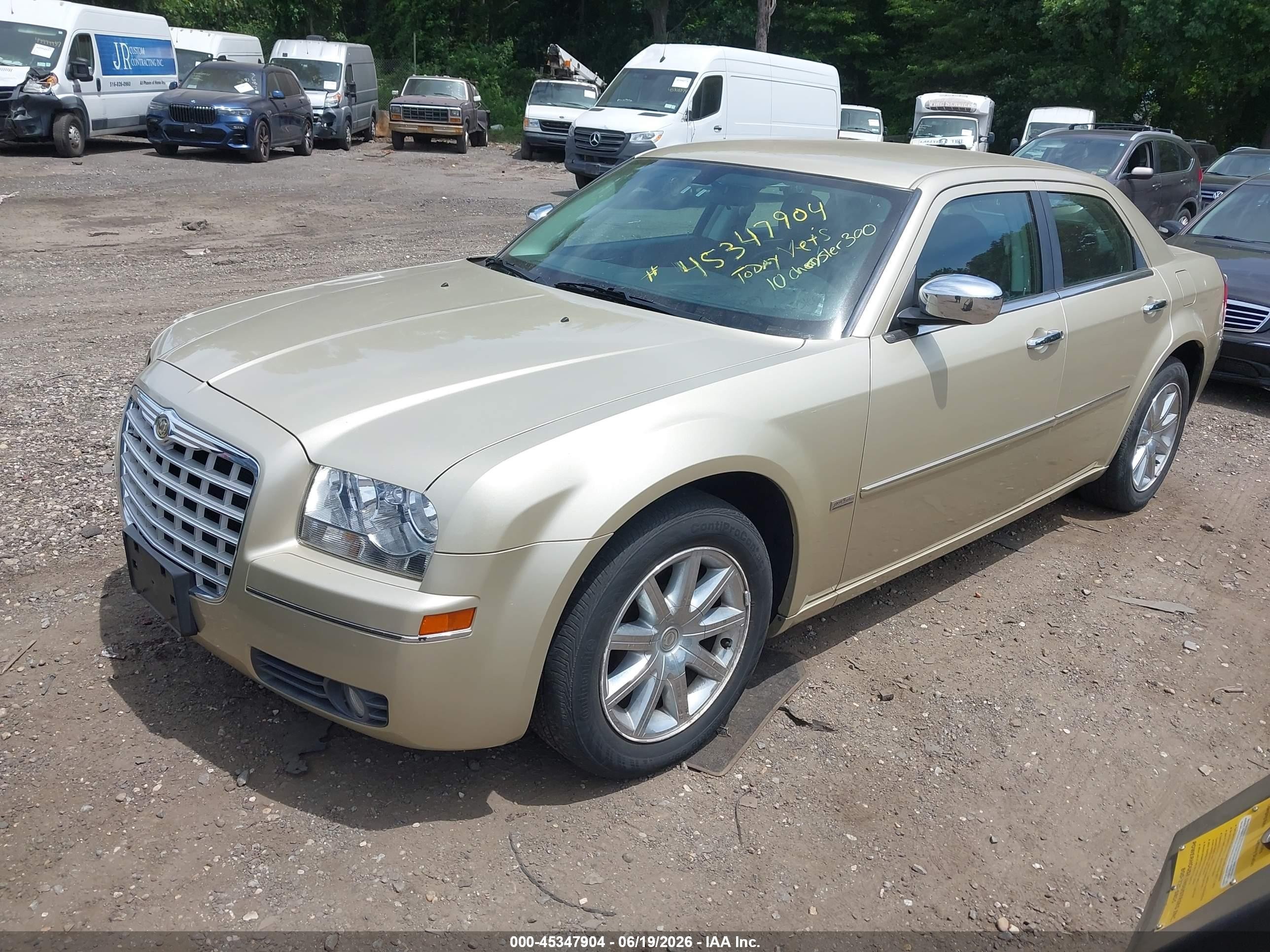 2010 Chrysler 300 Touring/signature Series/executive Series Золотой vin: 2C3CA5CV2AH213581