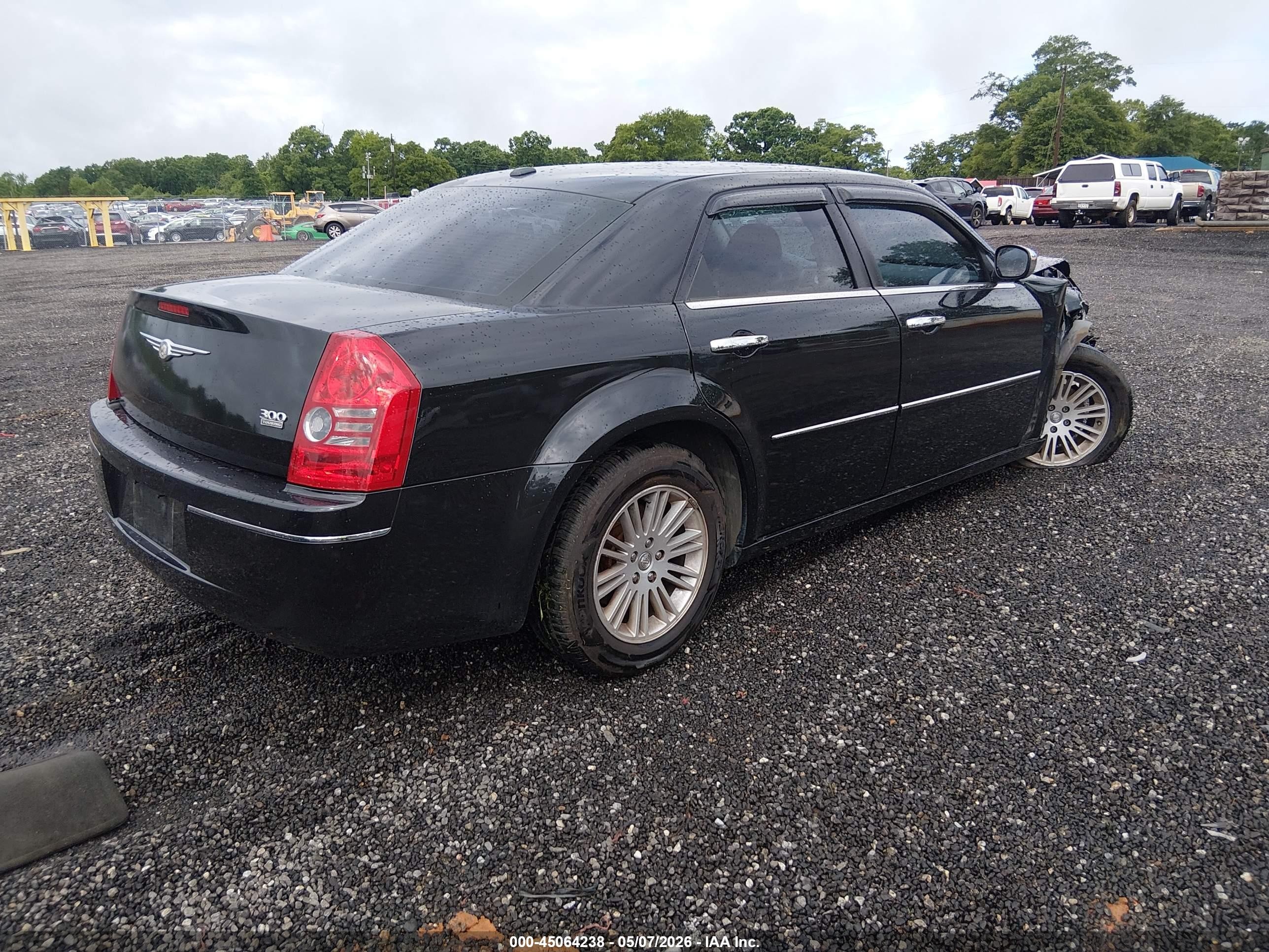 2010 Chrysler 300 Touring/signature Series/executive Series Black vin: 2C3CA5CV3AH164374