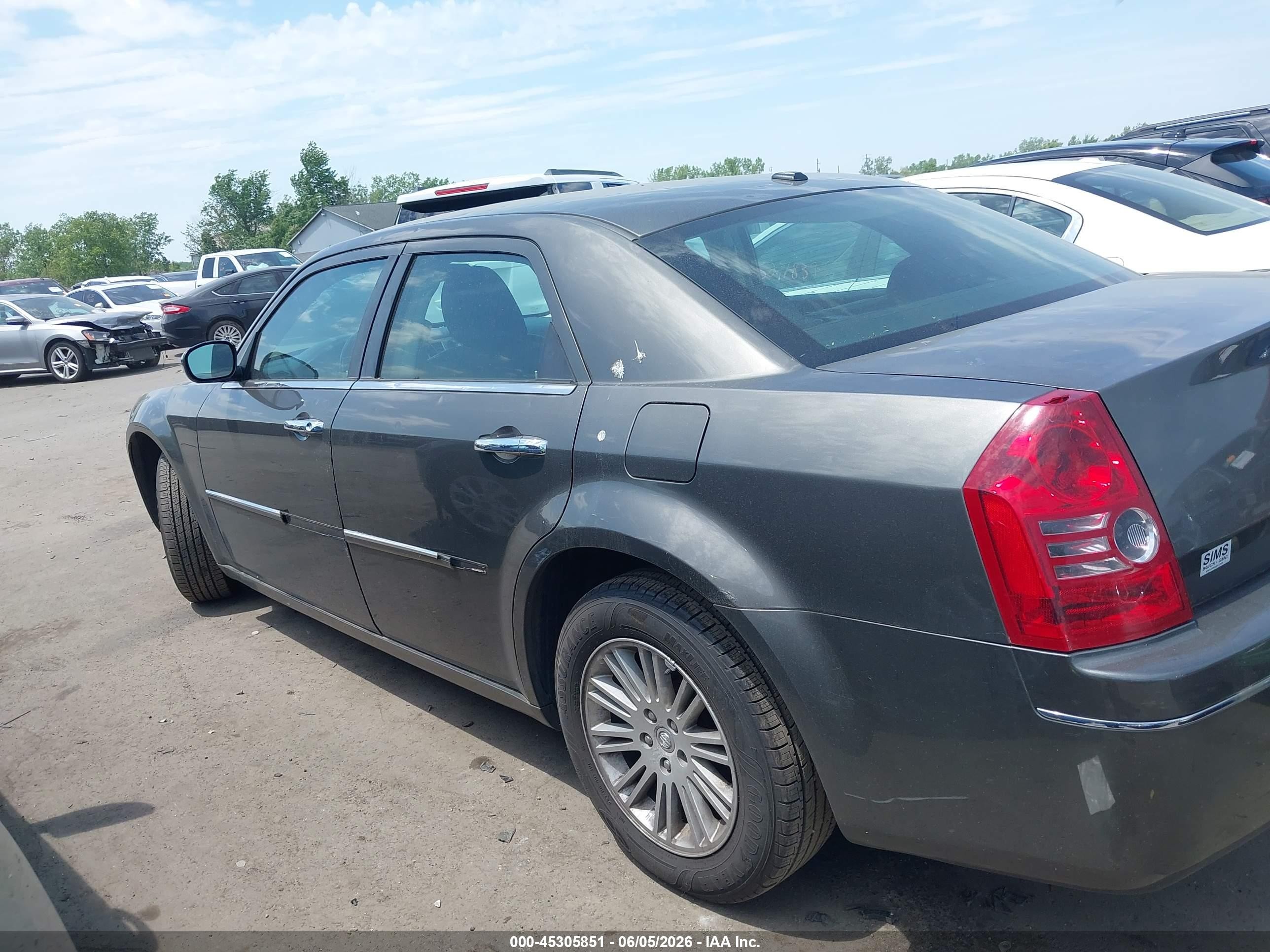 2010 Chrysler 300 Touring/signature Series/executive Series Gray vin: 2C3CA5CV3AH182650