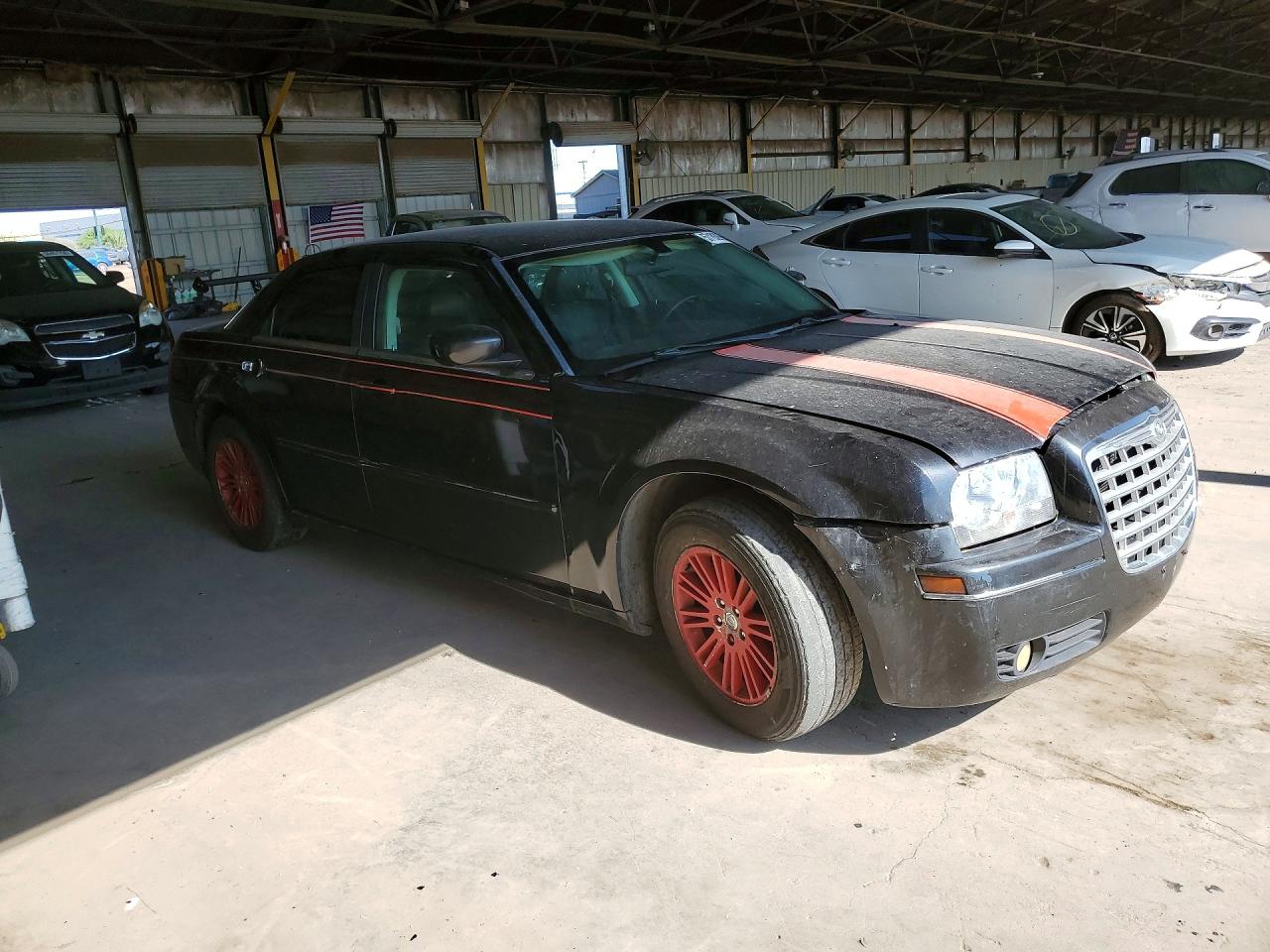 2010 Chrysler 300 Touring Black vin: 2C3CA5CV3AH195740