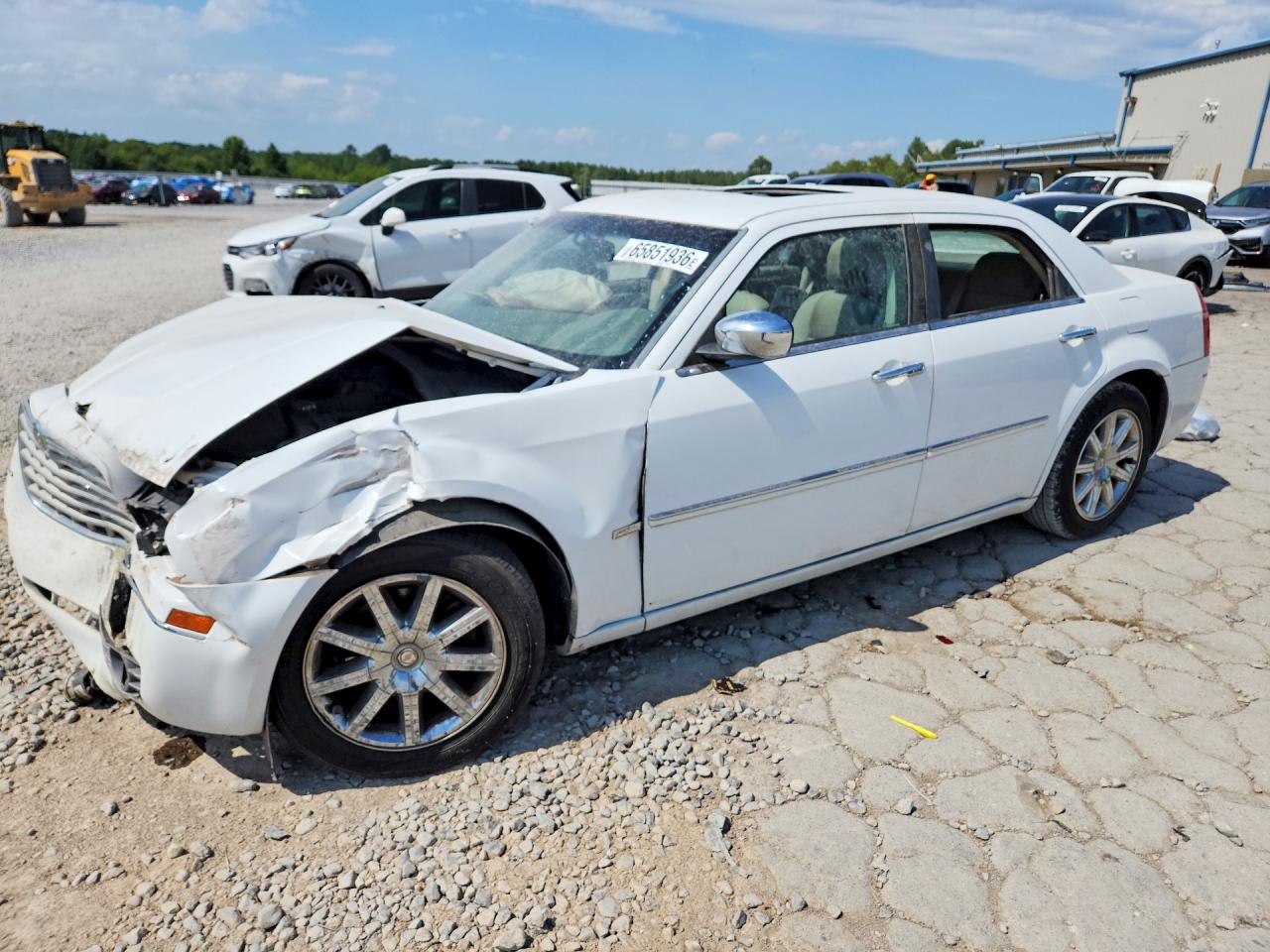 2010 Chrysler 300 Touring White vin: 2C3CA5CV4AH281042