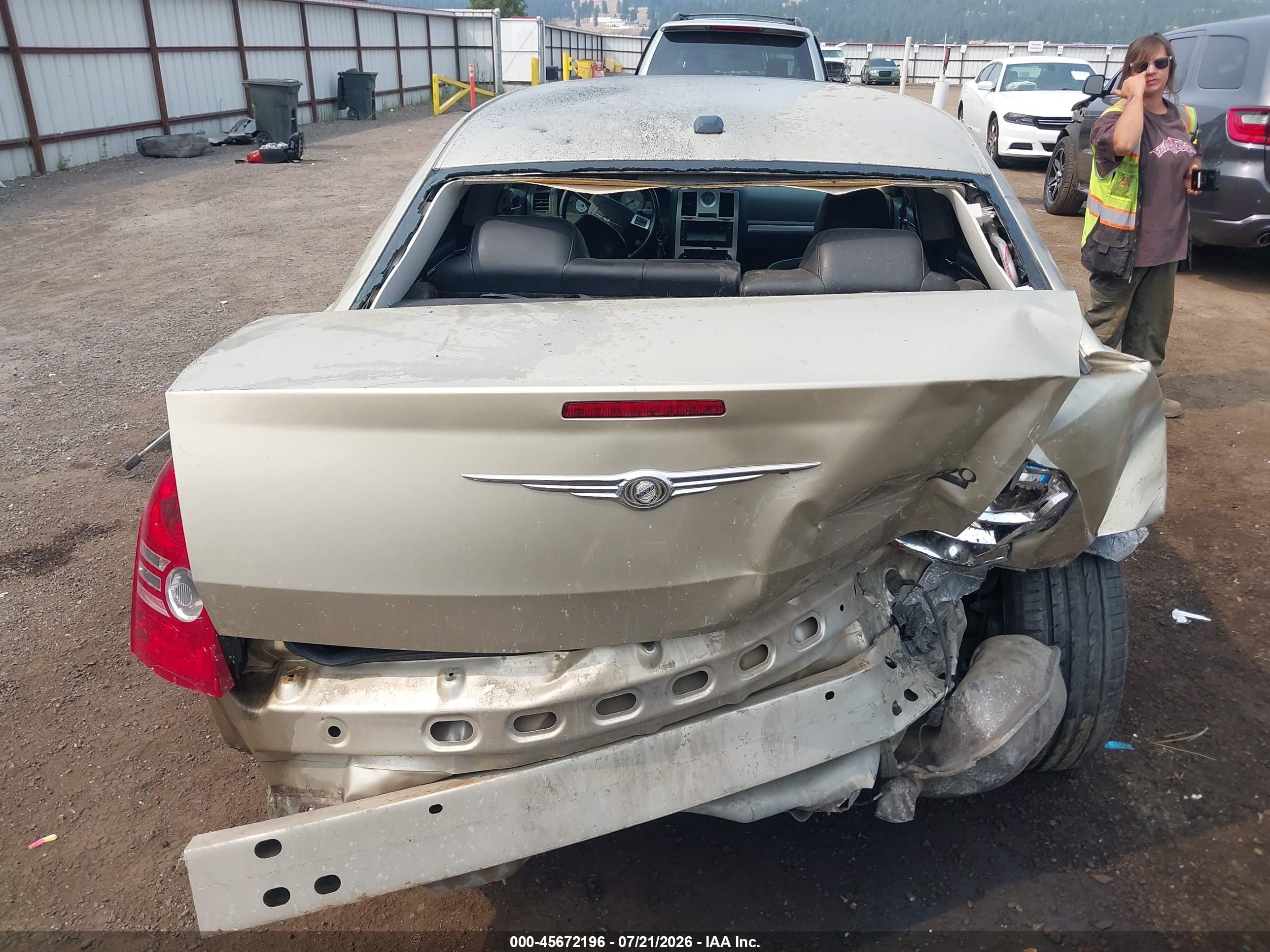 2010 Chrysler 300 Touring/signature Series/executive Series Champagne vin: 2C3CA5CV5AH147379