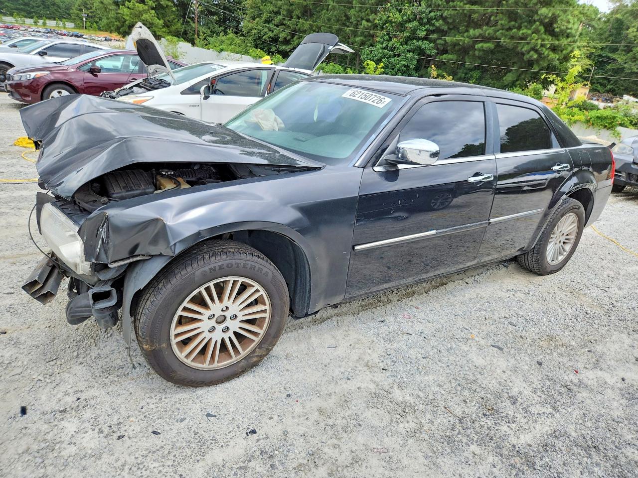 2010 Chrysler 300 Touring Черный vin: 2C3CA5CV6AH164935