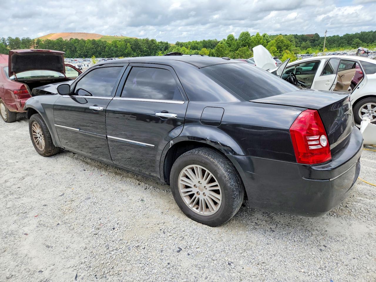 2010 Chrysler 300 Touring Black vin: 2C3CA5CV6AH164935