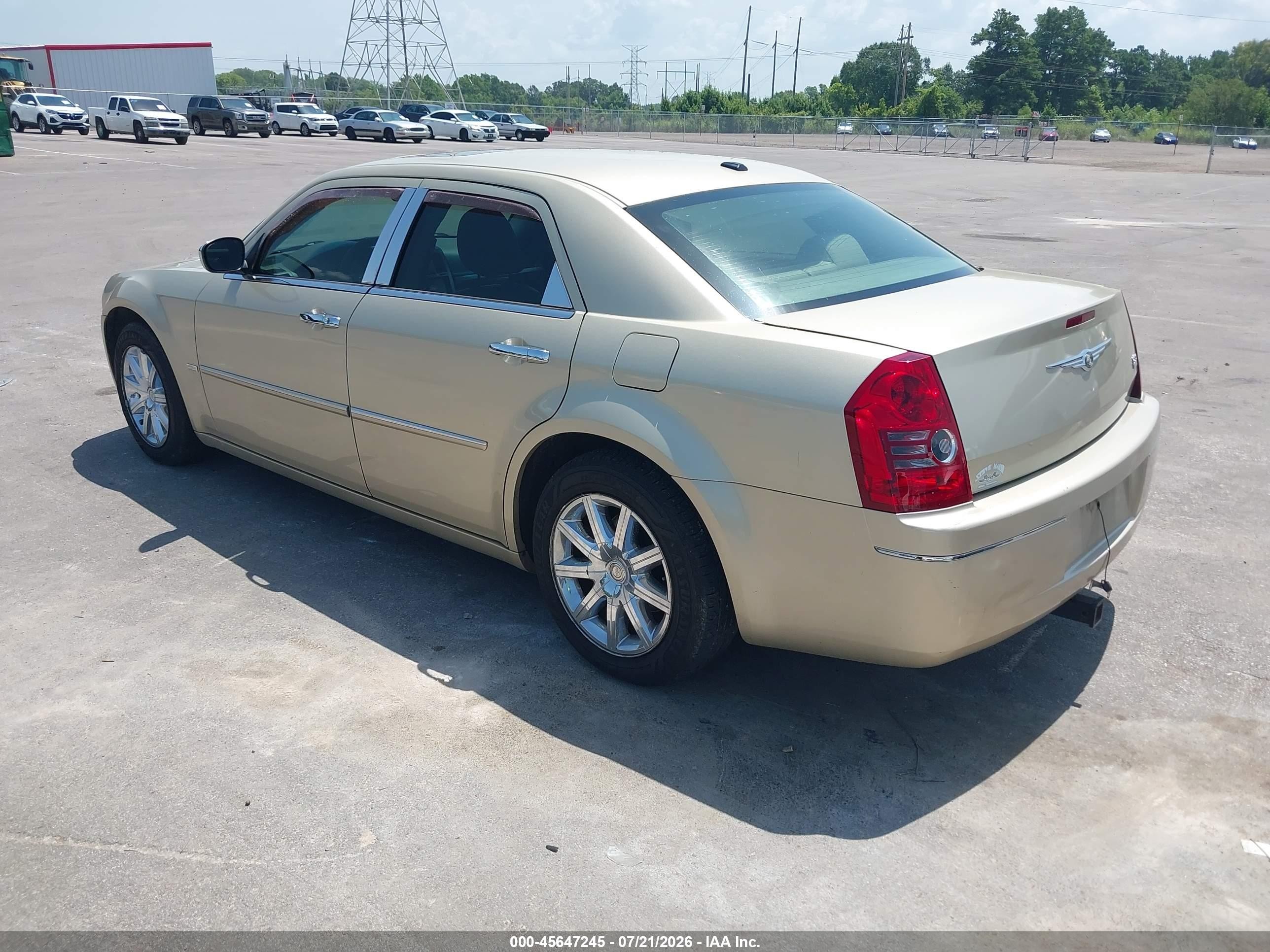 2010 Chrysler 300 Touring/signature Series/executive Series Gold vin: 2C3CA5CV7AH147397