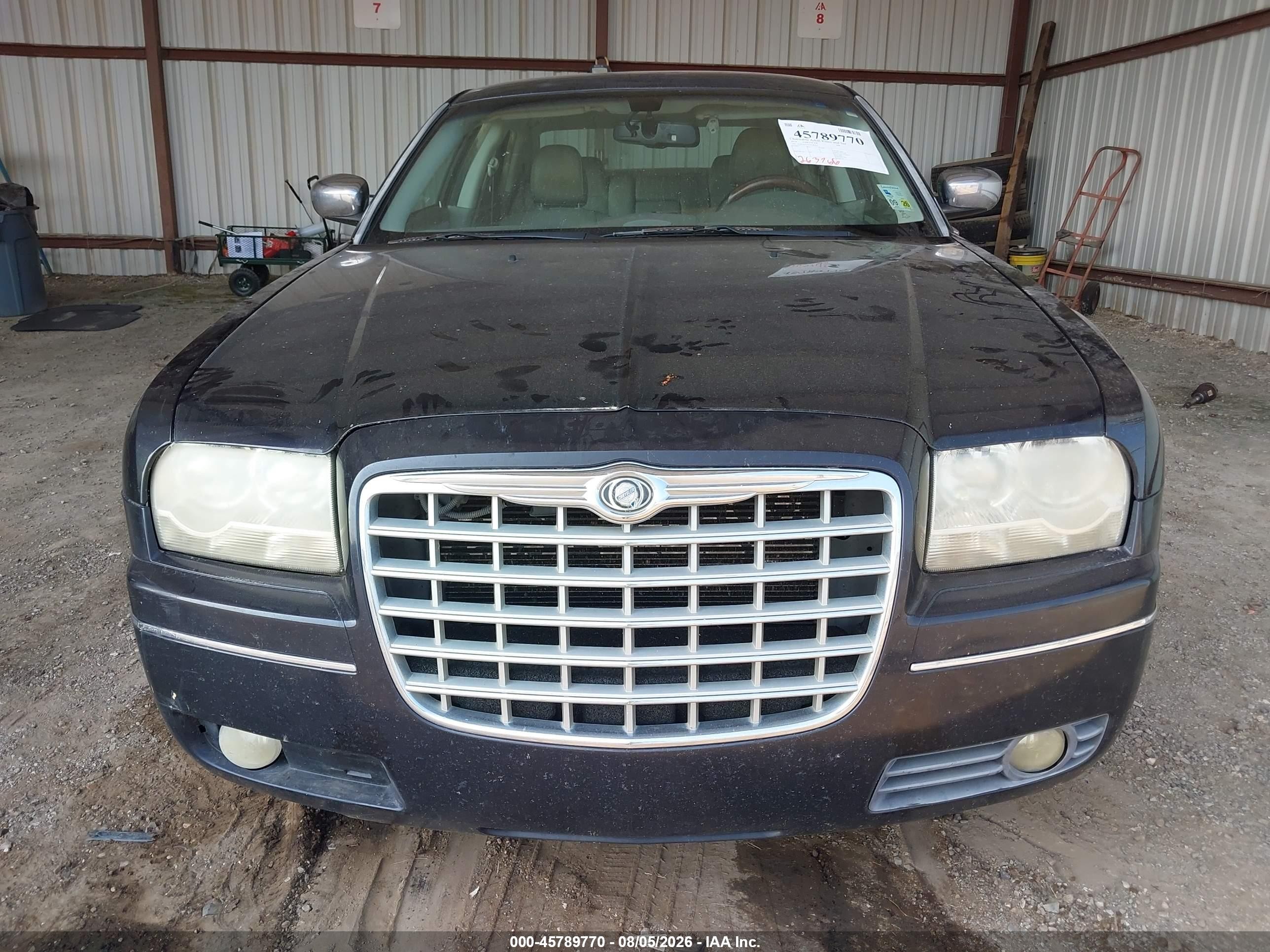 2010 Chrysler 300 Touring/signature Series/executive Series Black vin: 2C3CA5CV7AH180433