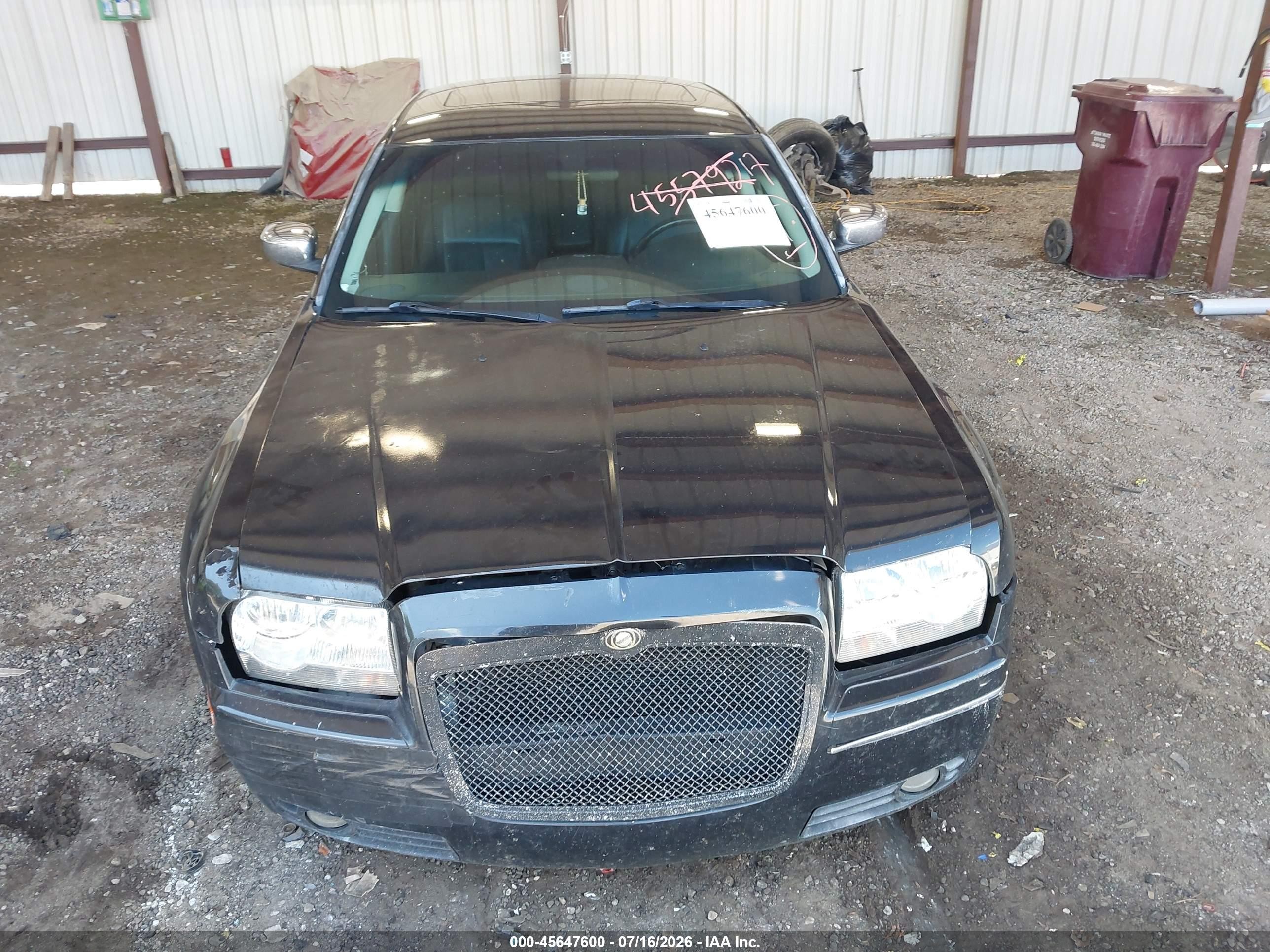 2010 Chrysler 300 Touring/signature Series/executive Series Black vin: 2C3CA5CV7AH328872
