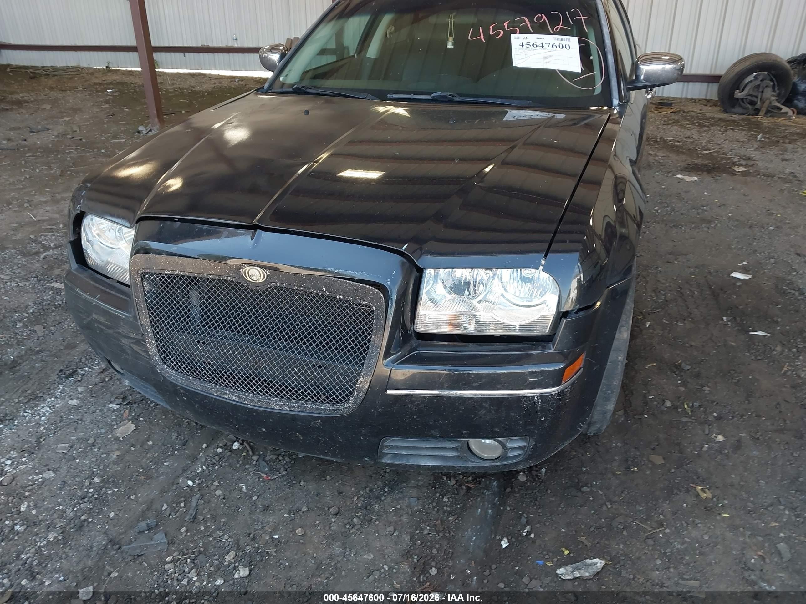 2010 Chrysler 300 Touring/signature Series/executive Series Black vin: 2C3CA5CV7AH328872