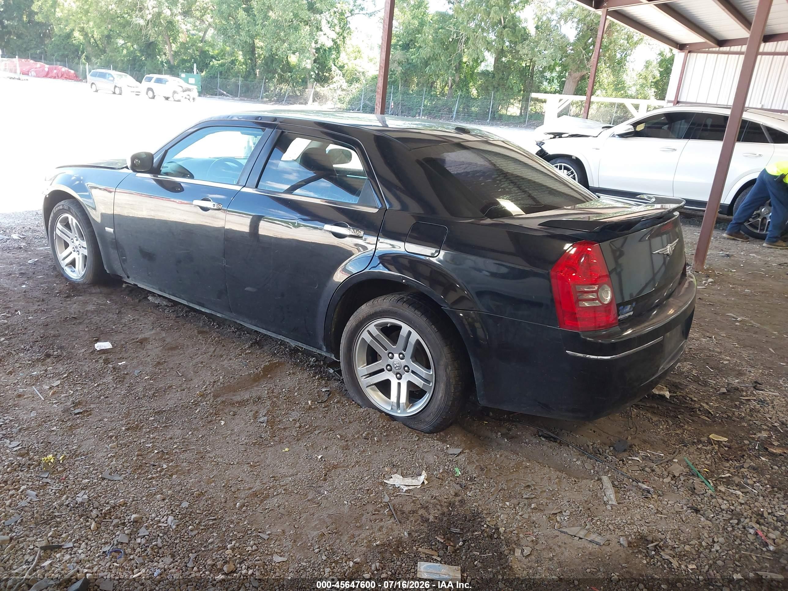 2010 Chrysler 300 Touring/signature Series/executive Series Black vin: 2C3CA5CV7AH328872