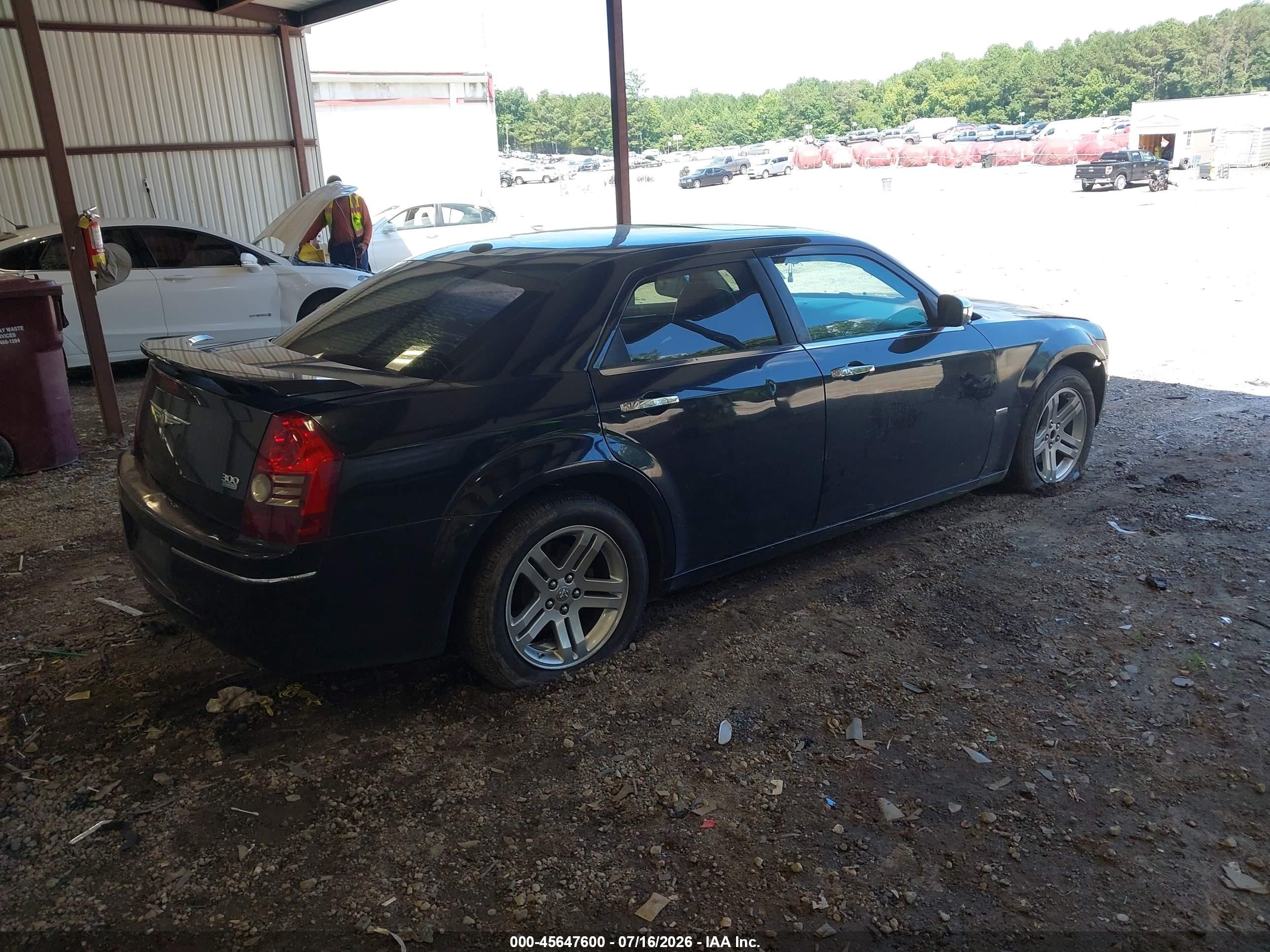 2010 Chrysler 300 Touring/signature Series/executive Series Black vin: 2C3CA5CV7AH328872