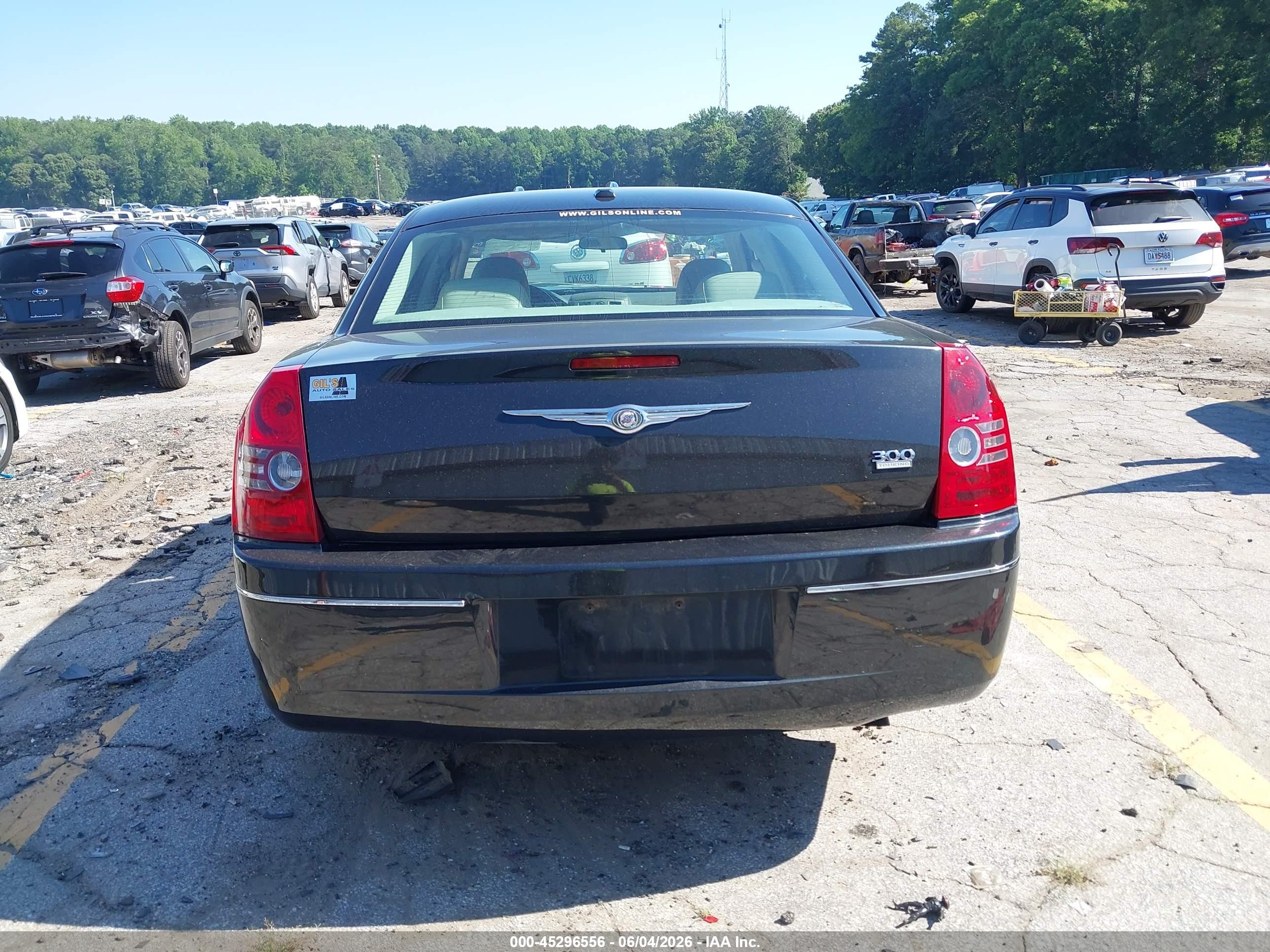 2010 Chrysler 300 Touring/signature Series/executive Series Черный vin: 2C3CA5CV9AH211293