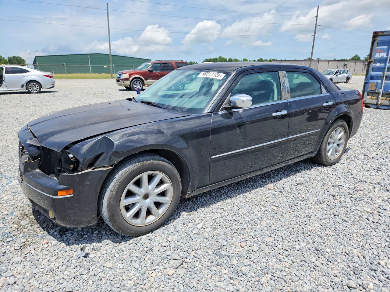 2010 Chrysler 300 Touring Черный vin: 2C3CA5CV9AH250109