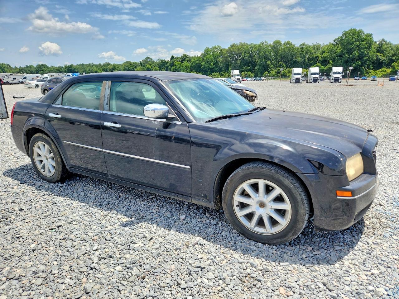 2010 Chrysler 300 Touring Black vin: 2C3CA5CV9AH250109