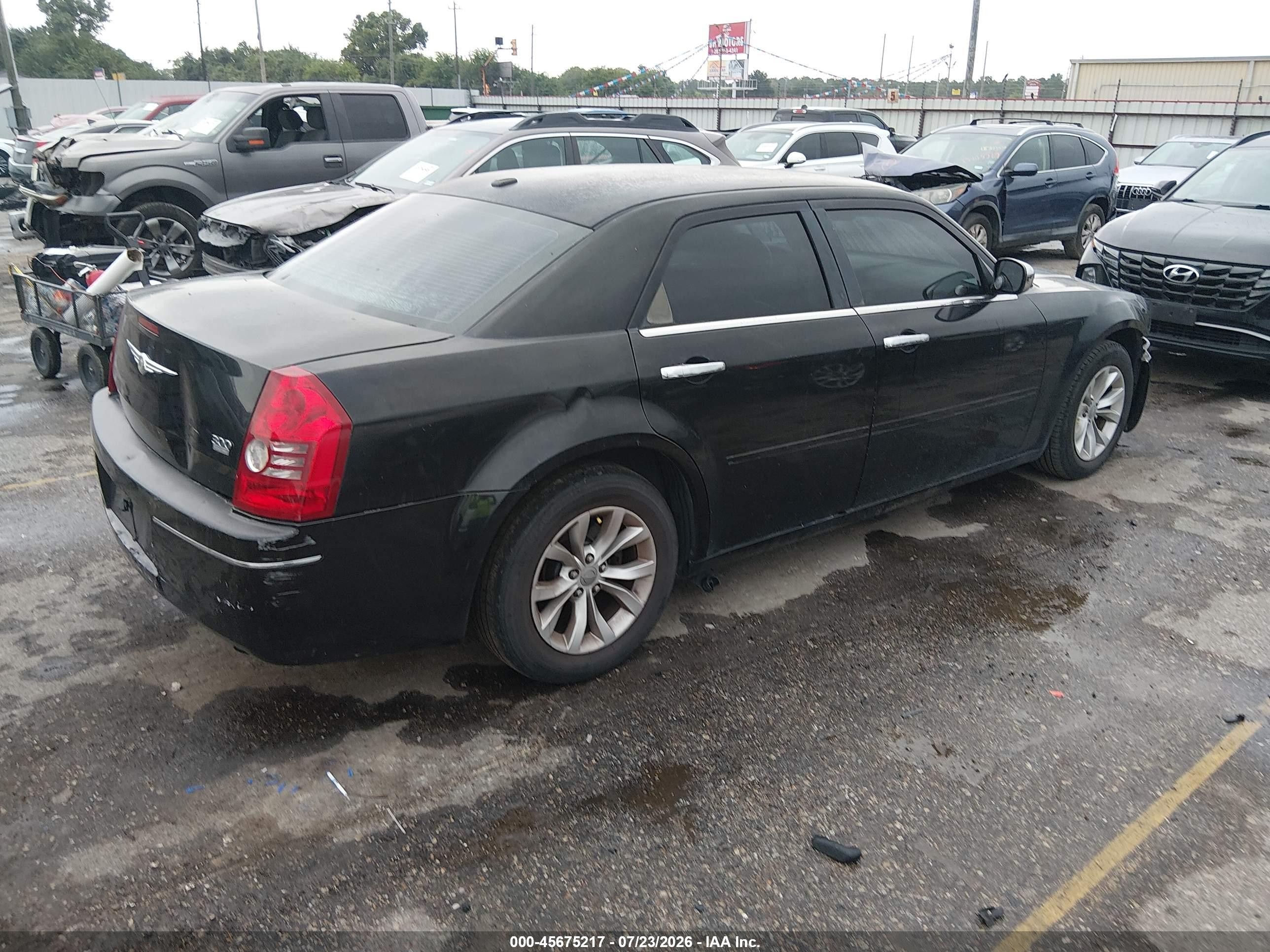 2010 Chrysler 300 Touring/signature Series/executive Series Черный vin: 2C3CA5CV9AH253995