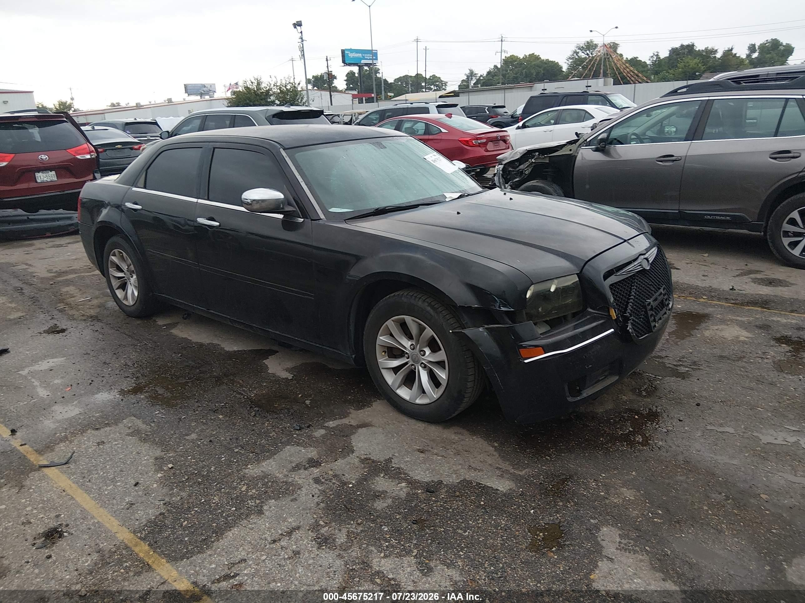 2010 Chrysler 300 Touring/signature Series/executive Series Black vin: 2C3CA5CV9AH253995