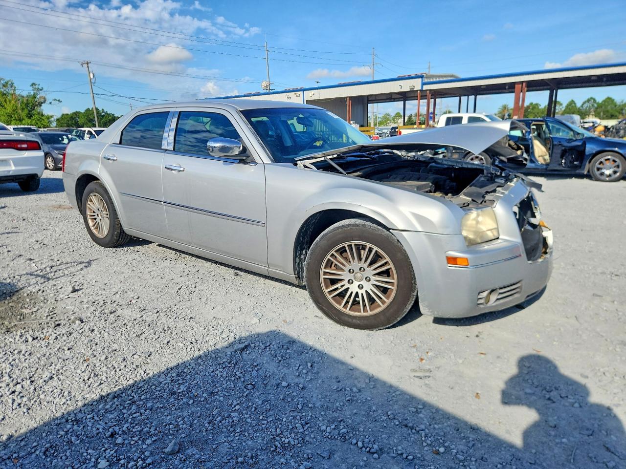 2010 Chrysler 300 Touring Серебряный vin: 2C3CA5CVXAH276296