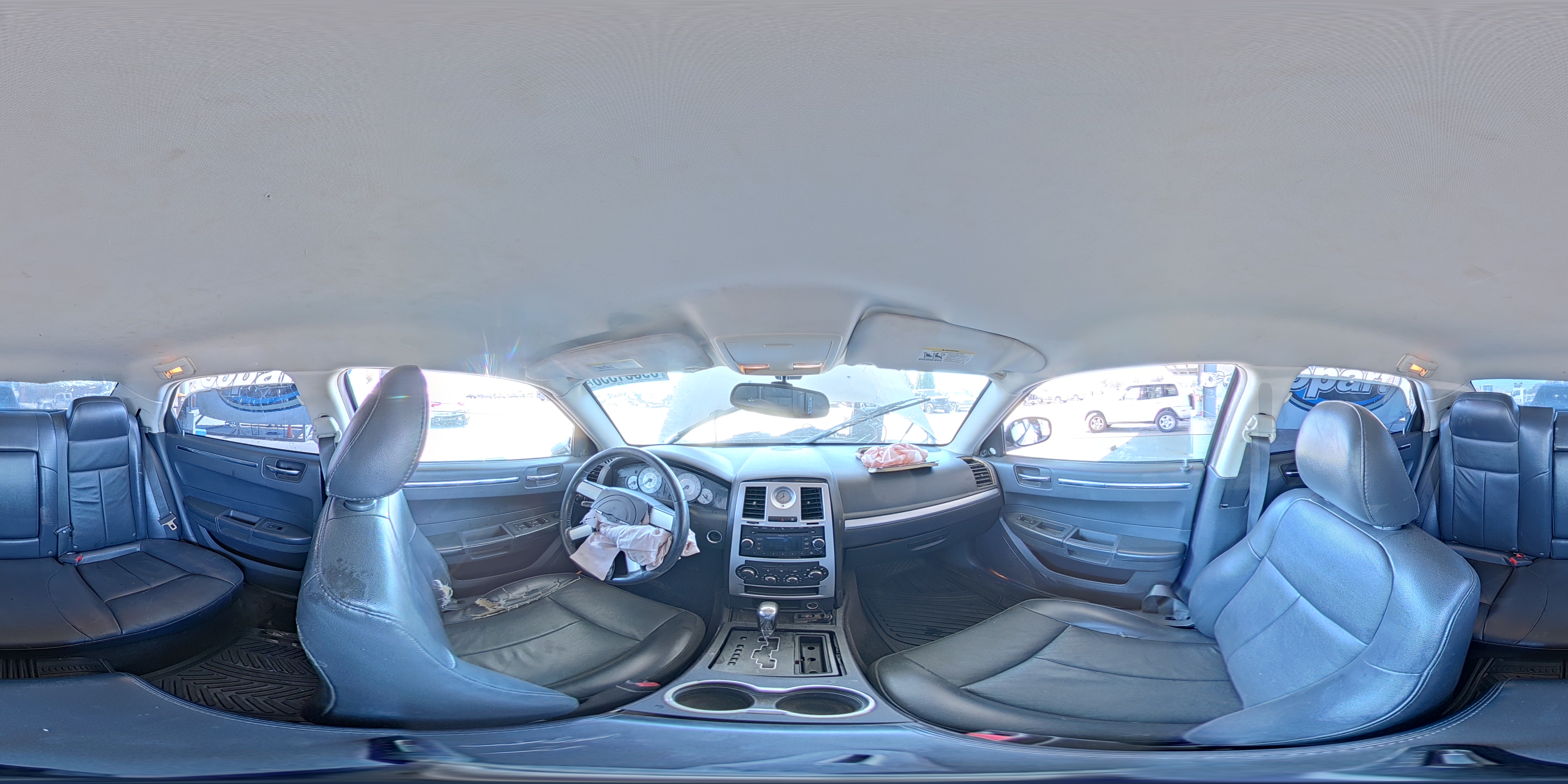 2010 Chrysler 300 Touring White vin: 2C3CA5CVXAH293941