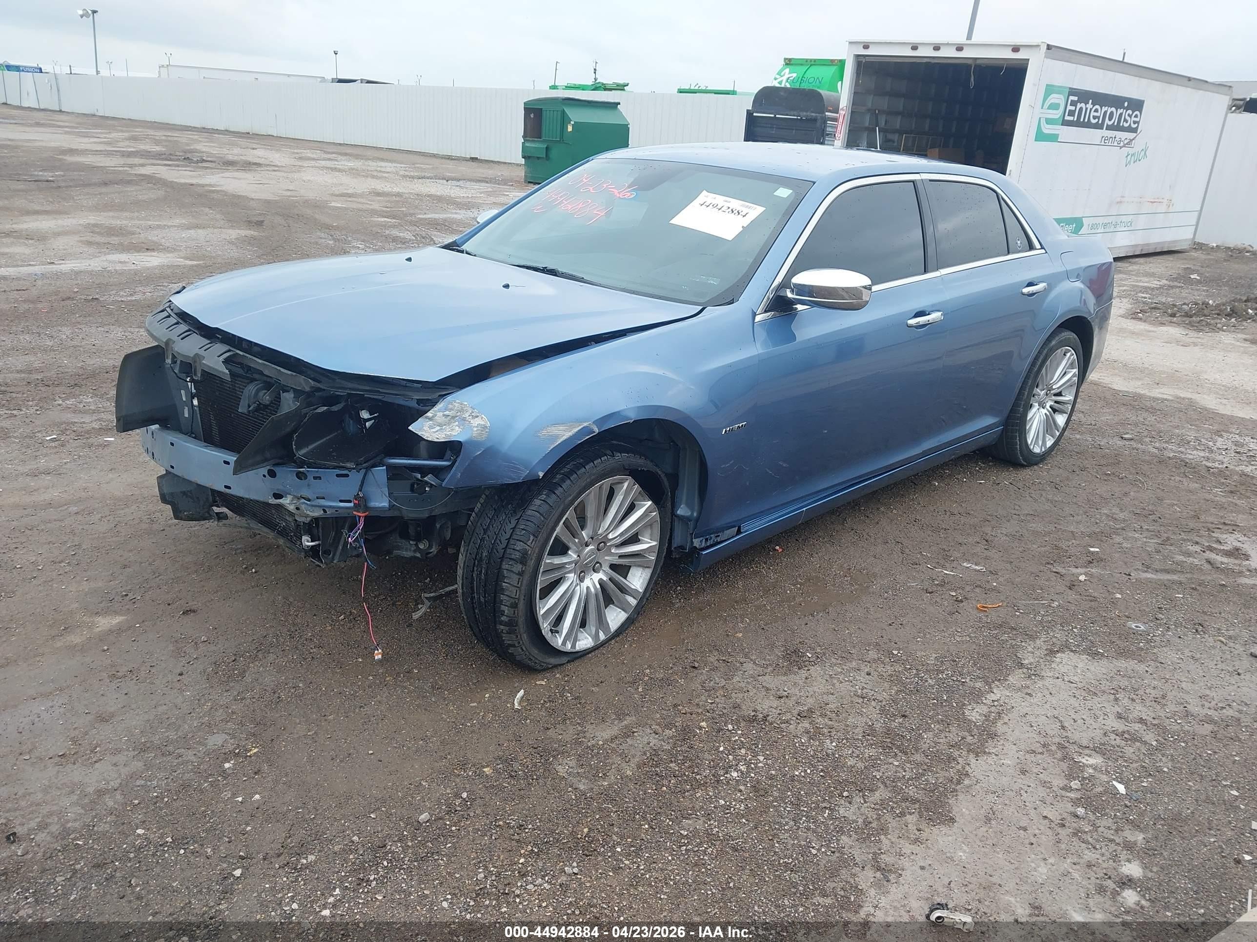2011 Chrysler 300c Blue vin: 2C3CA6CT1BH547509