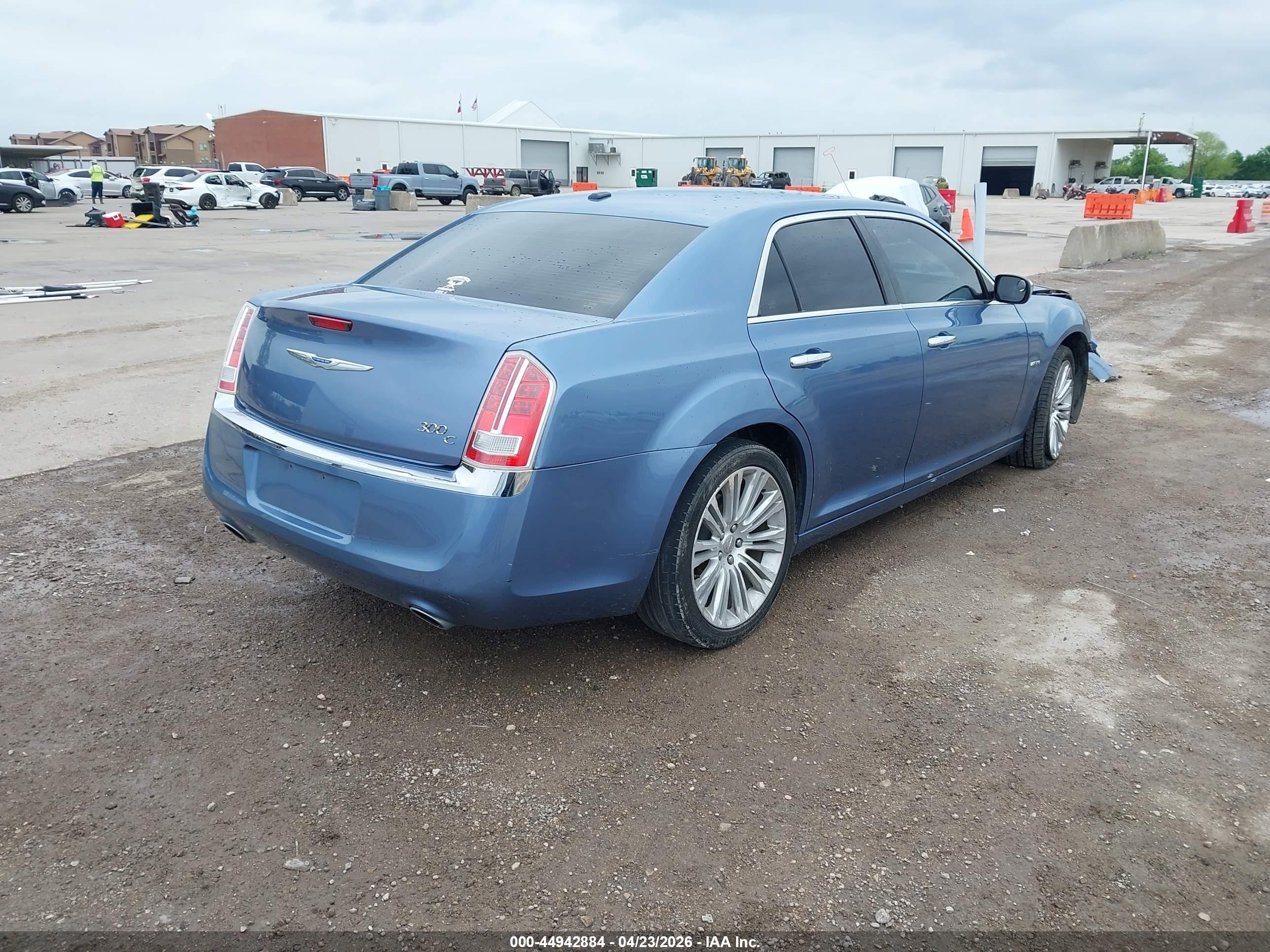2011 Chrysler 300c Blue vin: 2C3CA6CT1BH547509