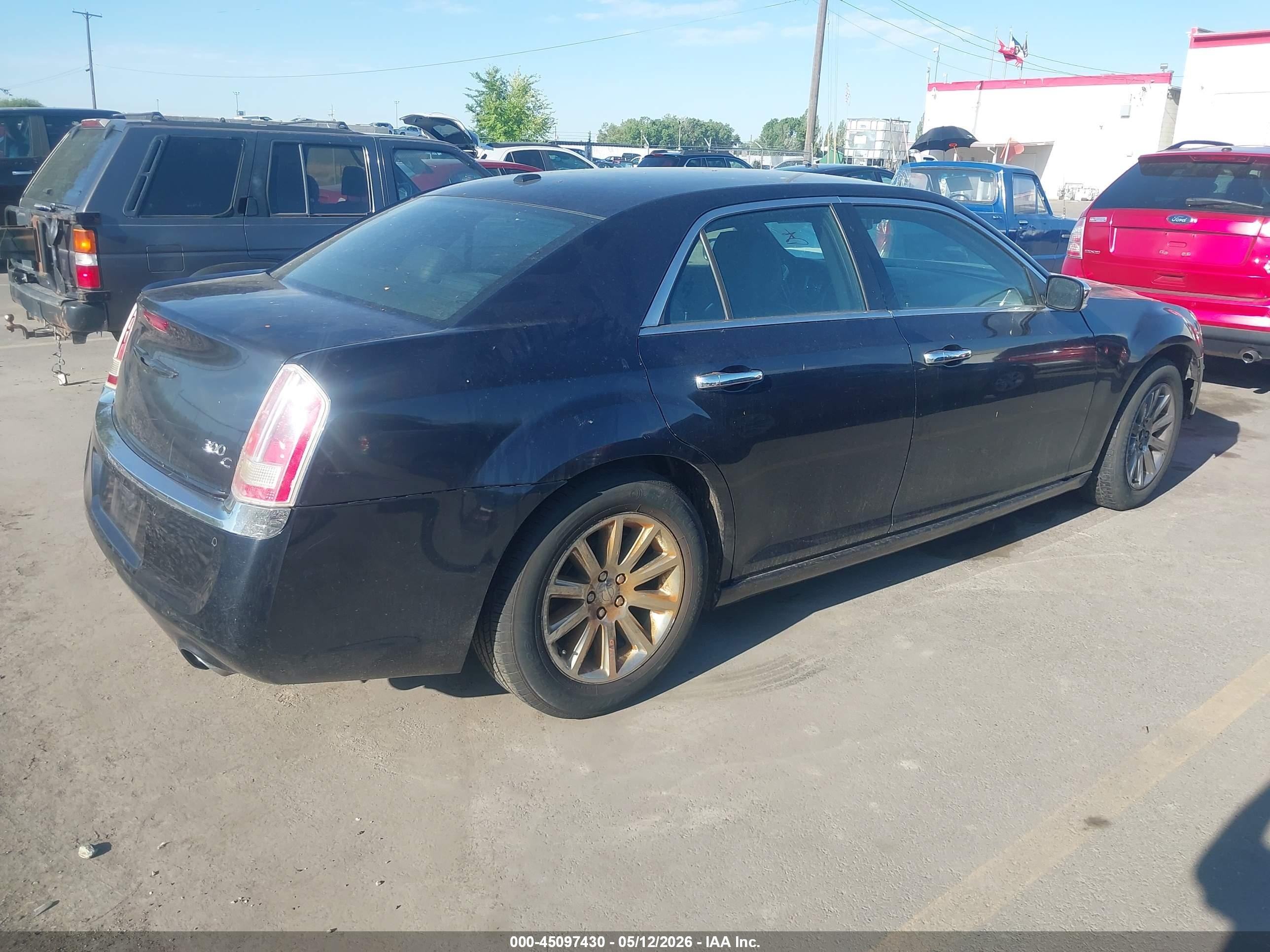 2011 Chrysler 300c   Black vin: 2C3CA6CT3BH538214