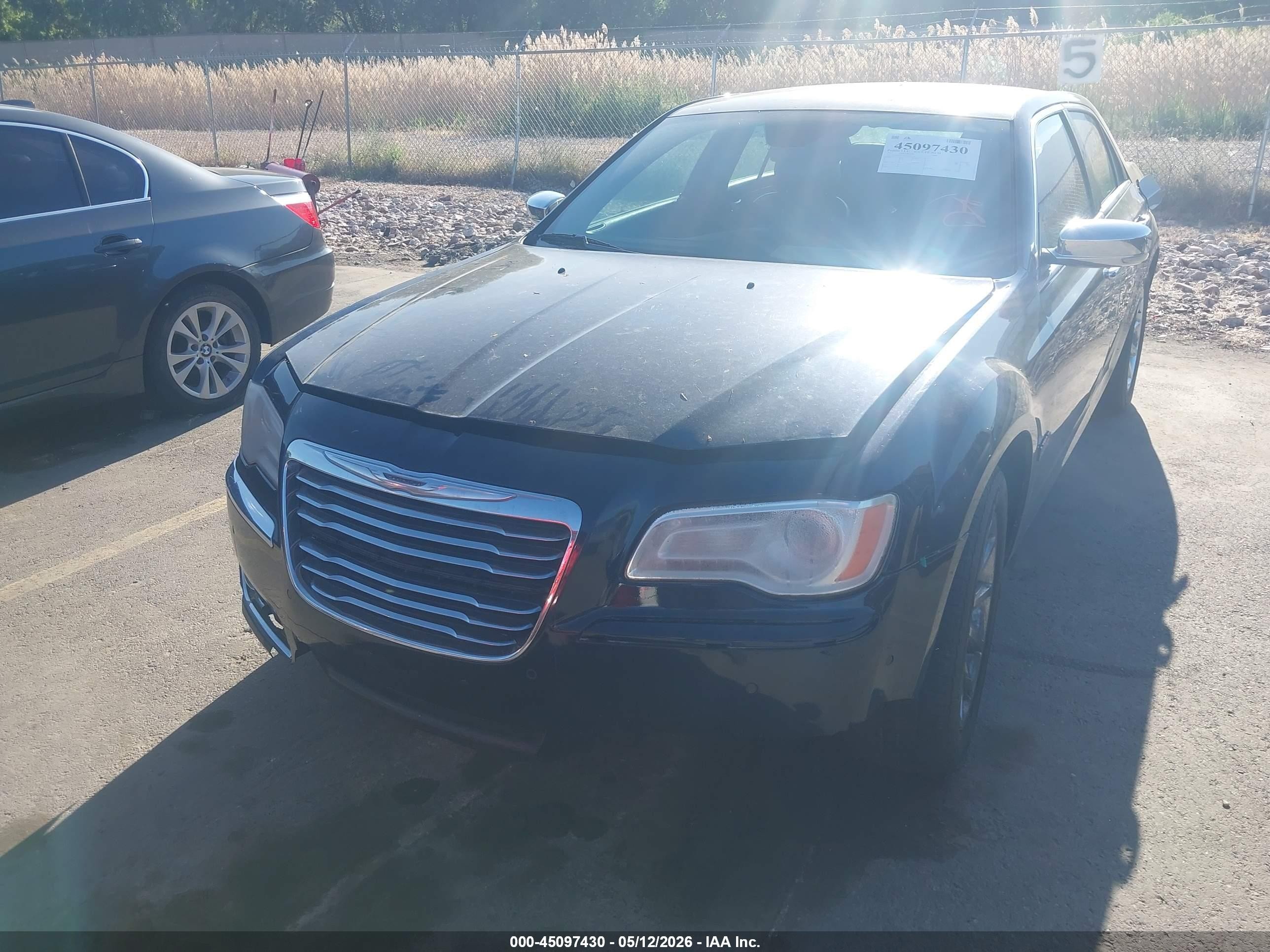 2011 Chrysler 300c   Black vin: 2C3CA6CT3BH538214