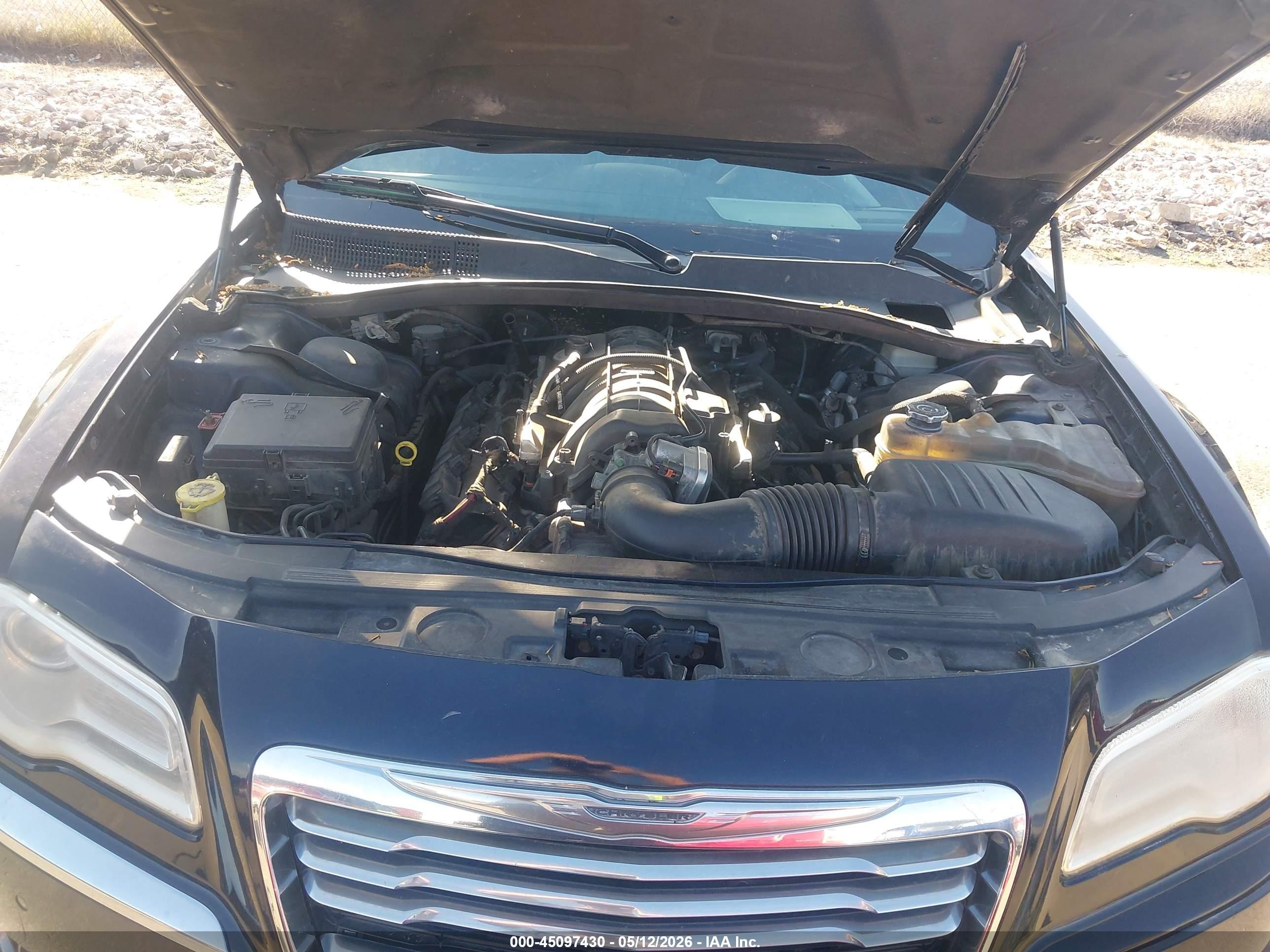 2011 Chrysler 300c   Black vin: 2C3CA6CT3BH538214