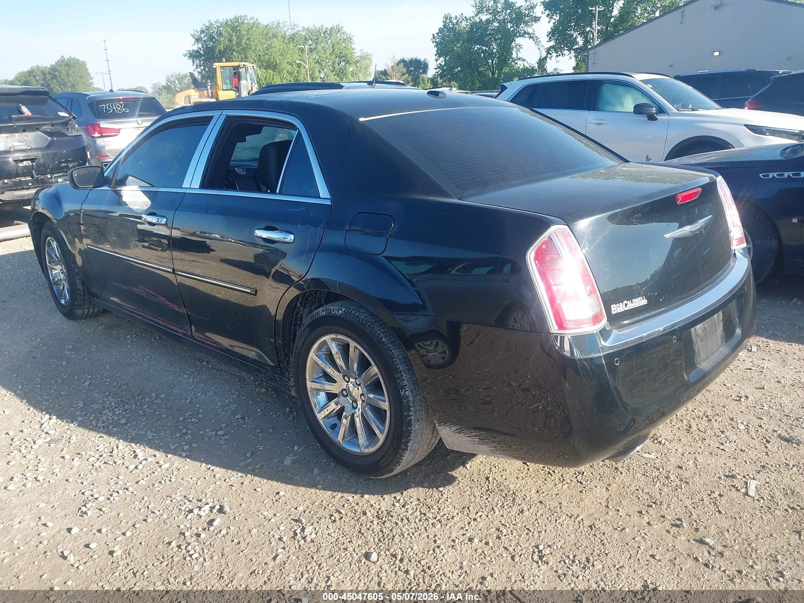 2011 Chrysler 300c   Black vin: 2C3CA6CT3BH595917