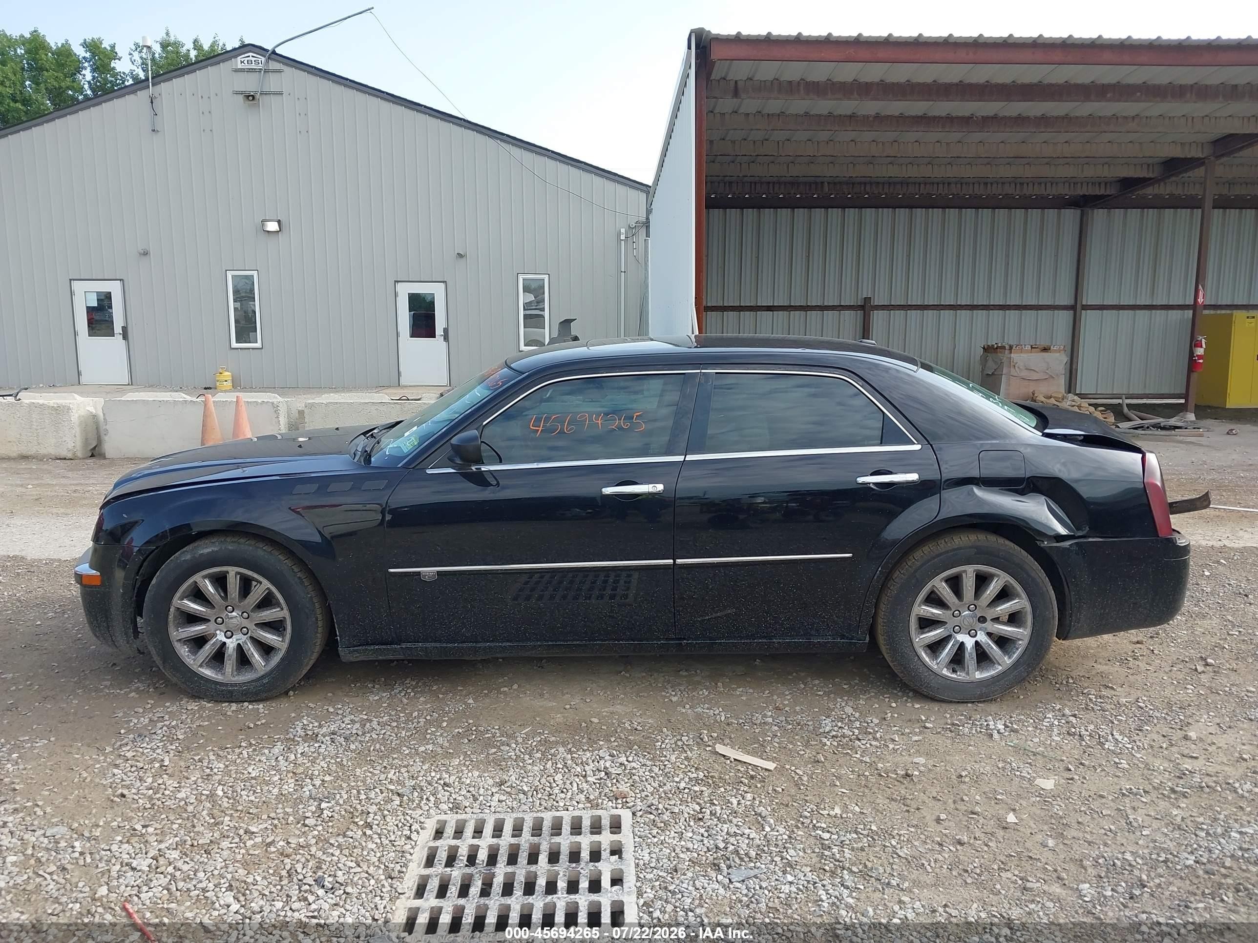 2010 Chrysler 300c Hemi Black vin: 2C3CA6CT5AH114371