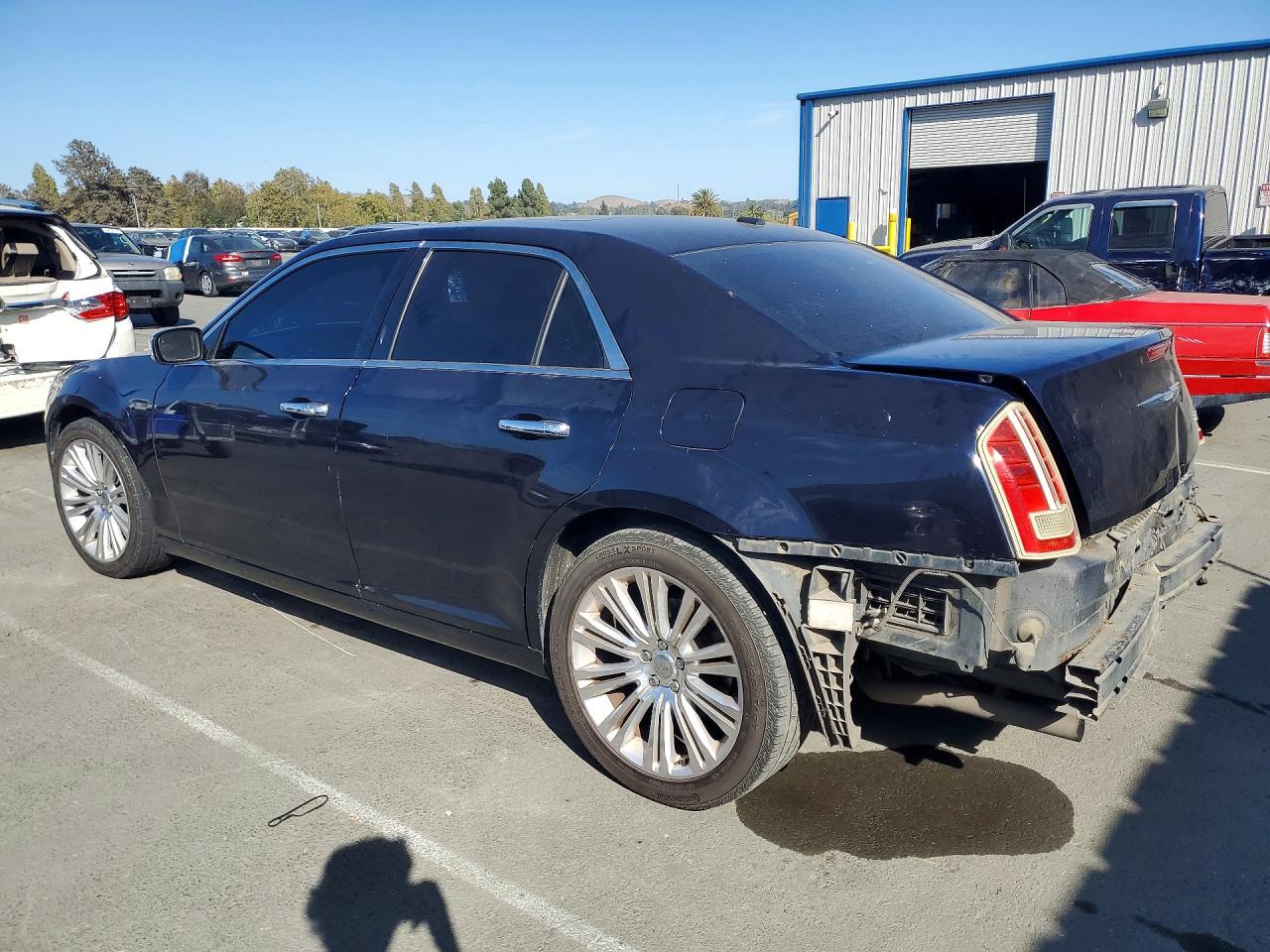 2011 Chrysler 300c Blue vin: 2C3CA6CT5BH531295