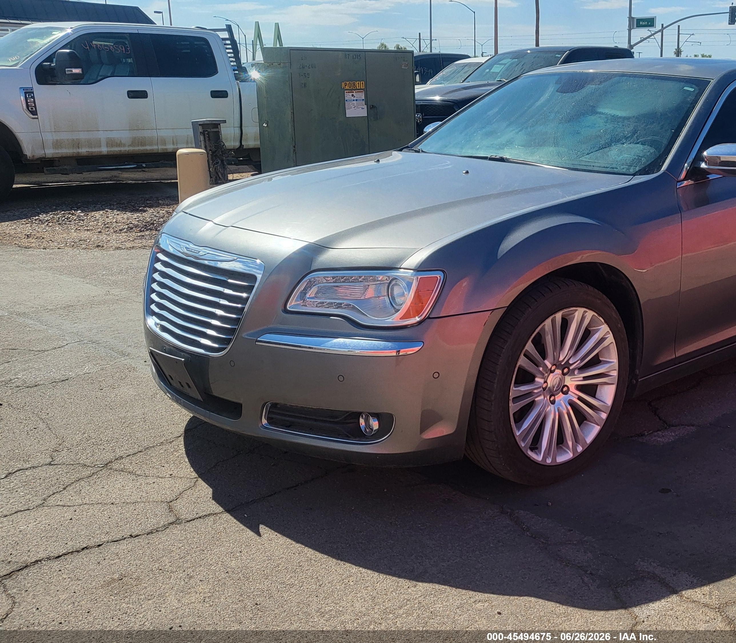 2011 Chrysler 300c   Серый vin: 2C3CA6CT5BH549764