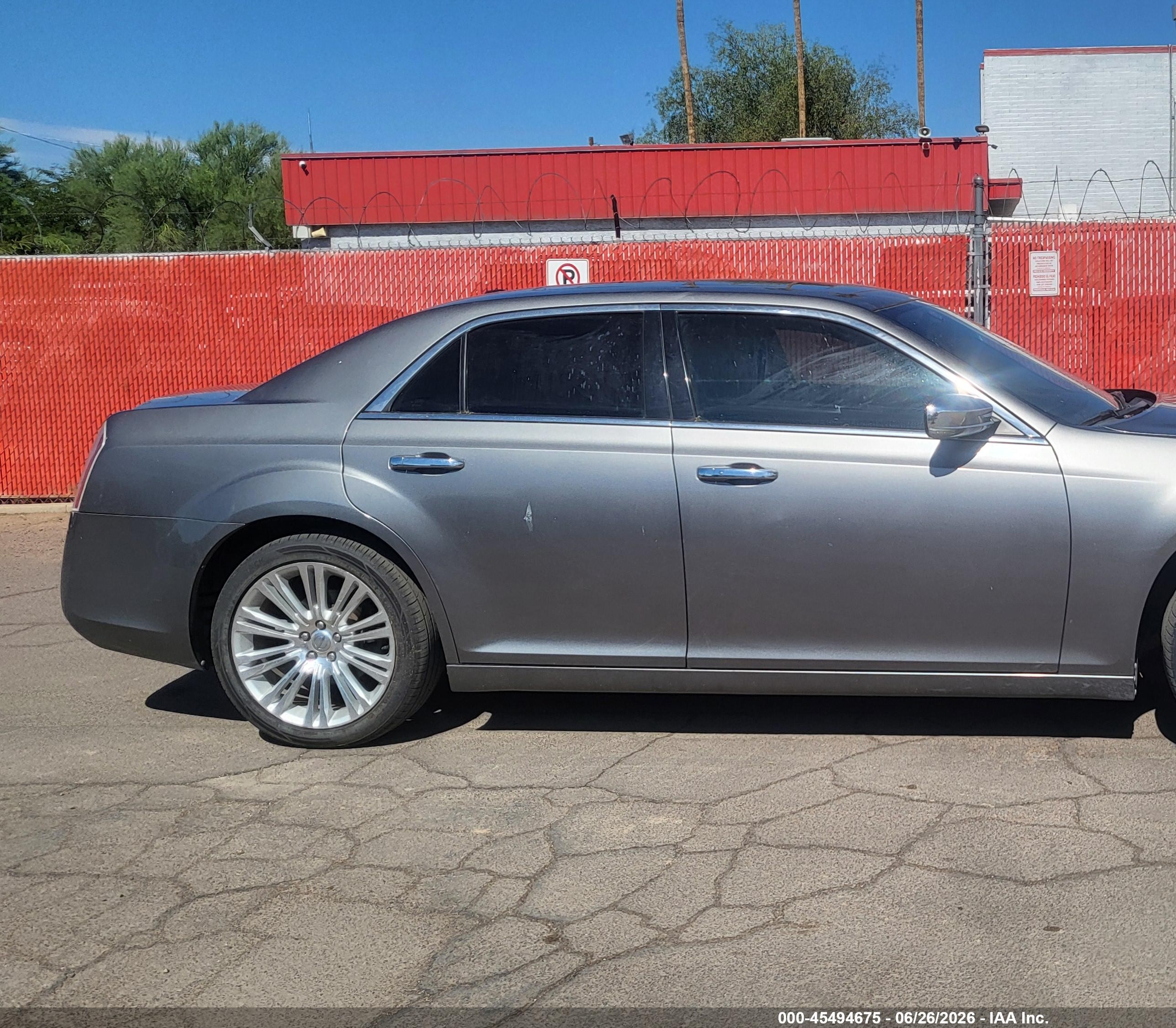 2011 Chrysler 300c   Серый vin: 2C3CA6CT5BH549764