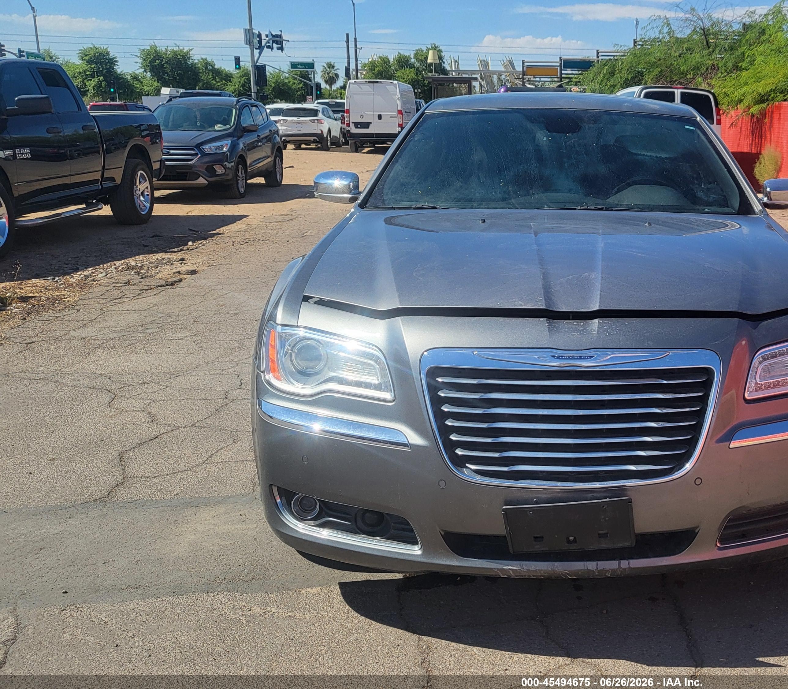 2011 Chrysler 300c   Серый vin: 2C3CA6CT5BH549764