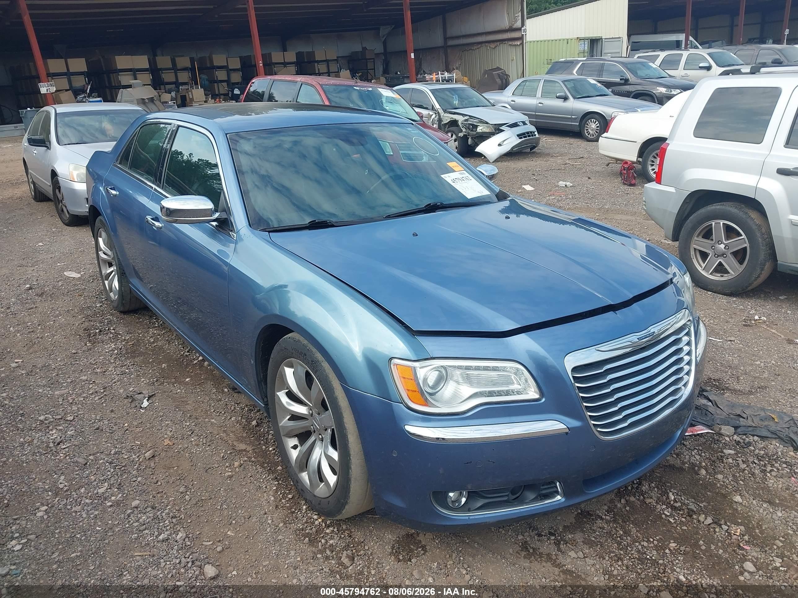 2011 Chrysler 300c   Blue vin: 2C3CA6CT5BH580111