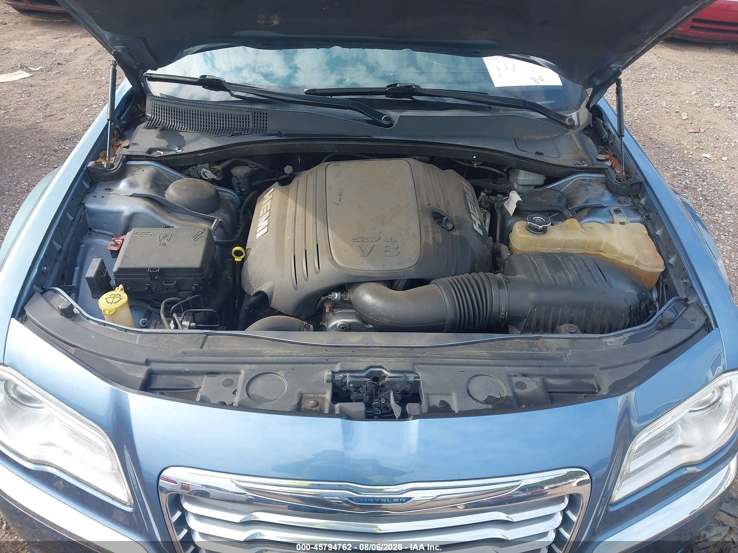2011 Chrysler 300c   Blue vin: 2C3CA6CT5BH580111