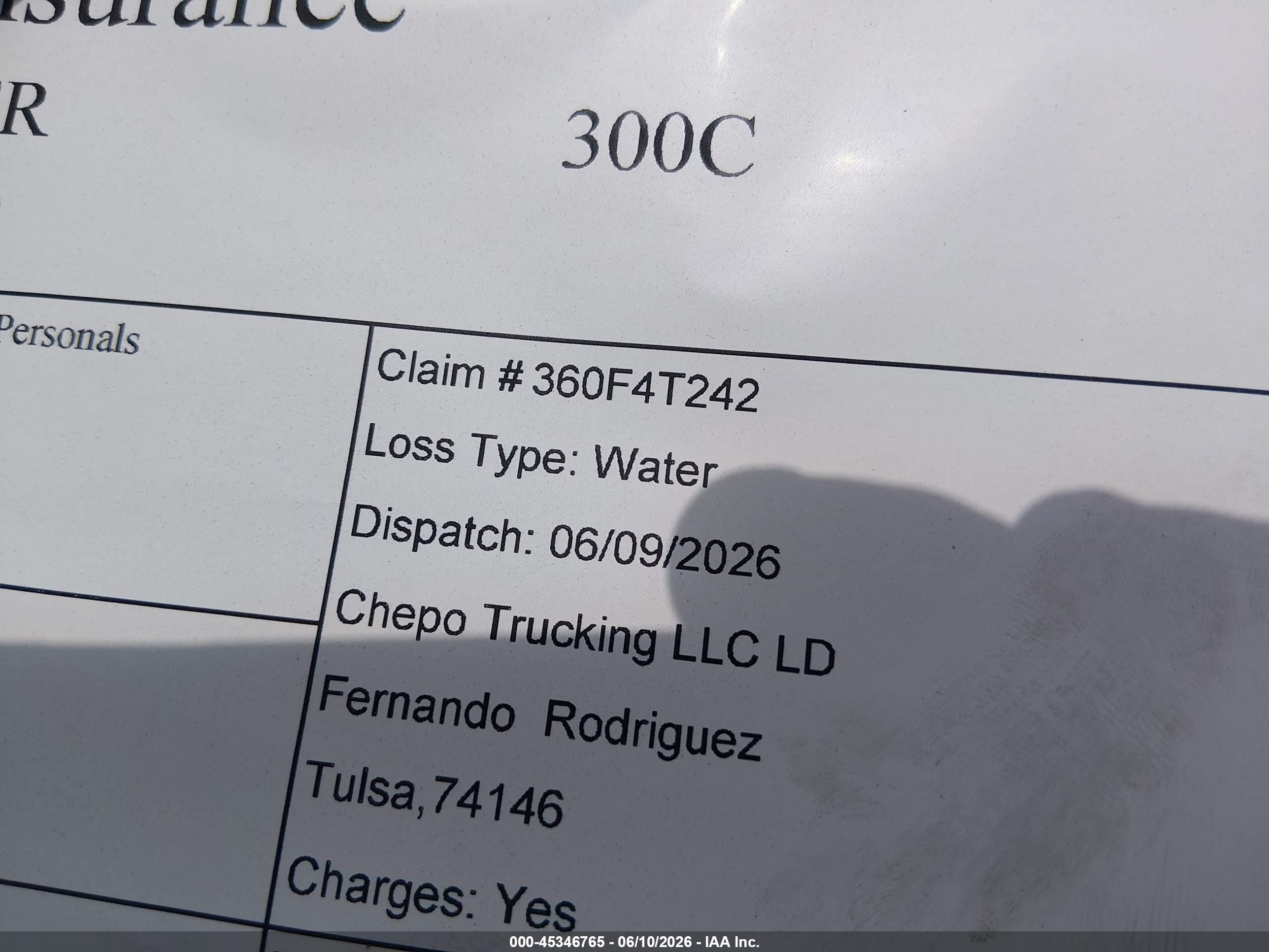 2010 Chrysler 300c Hemi Белый vin: 2C3CA6CT6AH125962