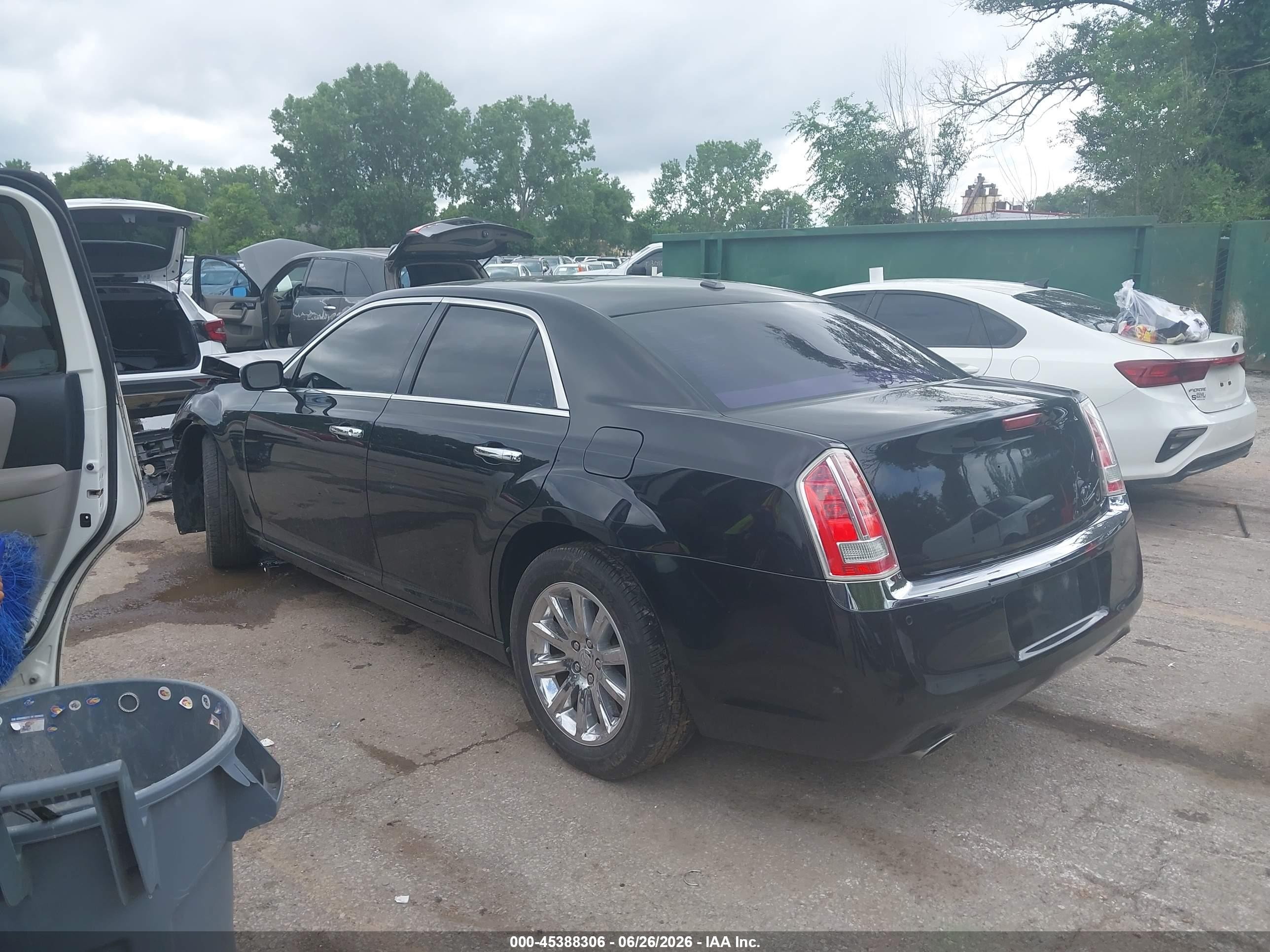 2011 Chrysler 300c   Черный vin: 2C3CA6CT6BH514621