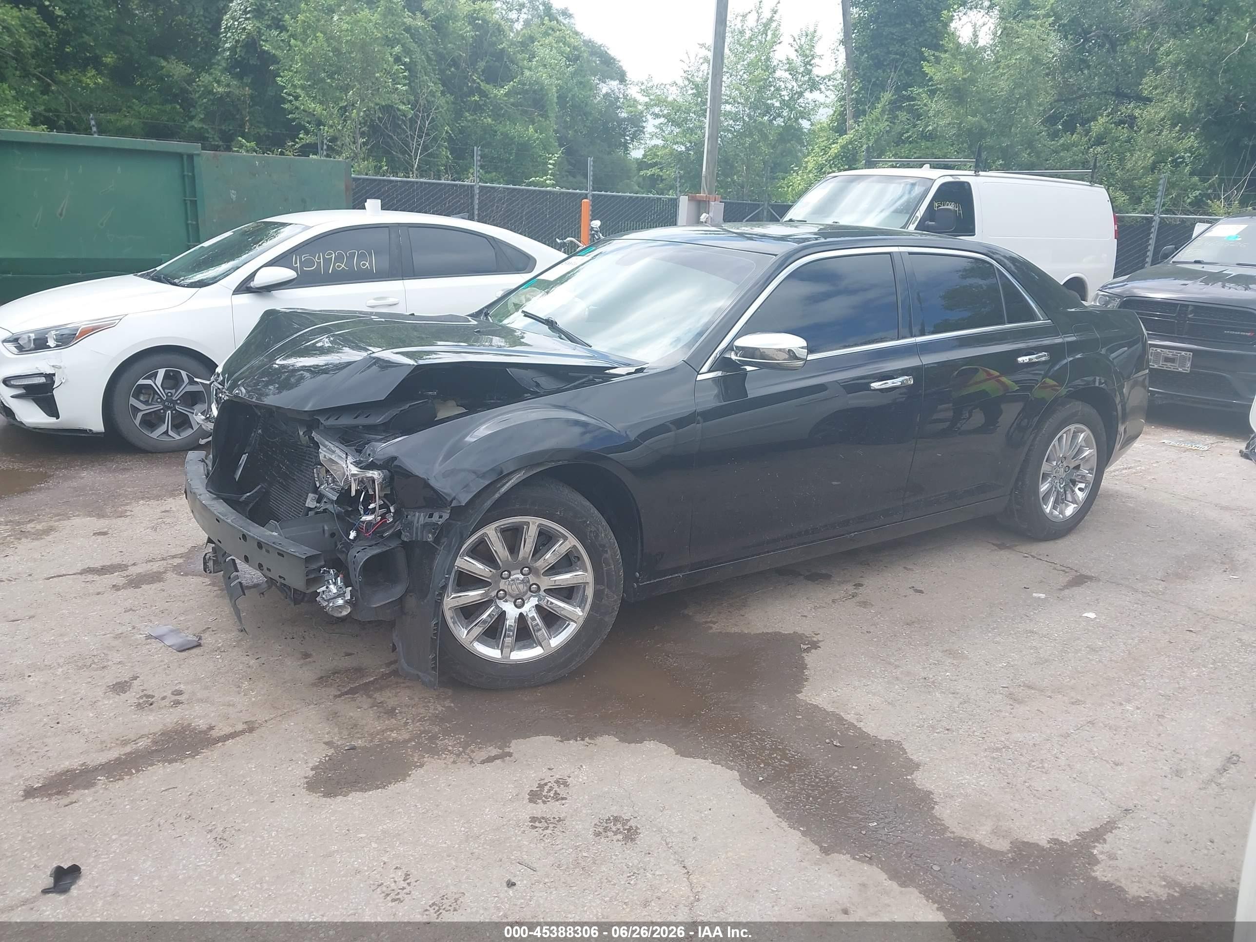 2011 Chrysler 300c   Черный vin: 2C3CA6CT6BH514621