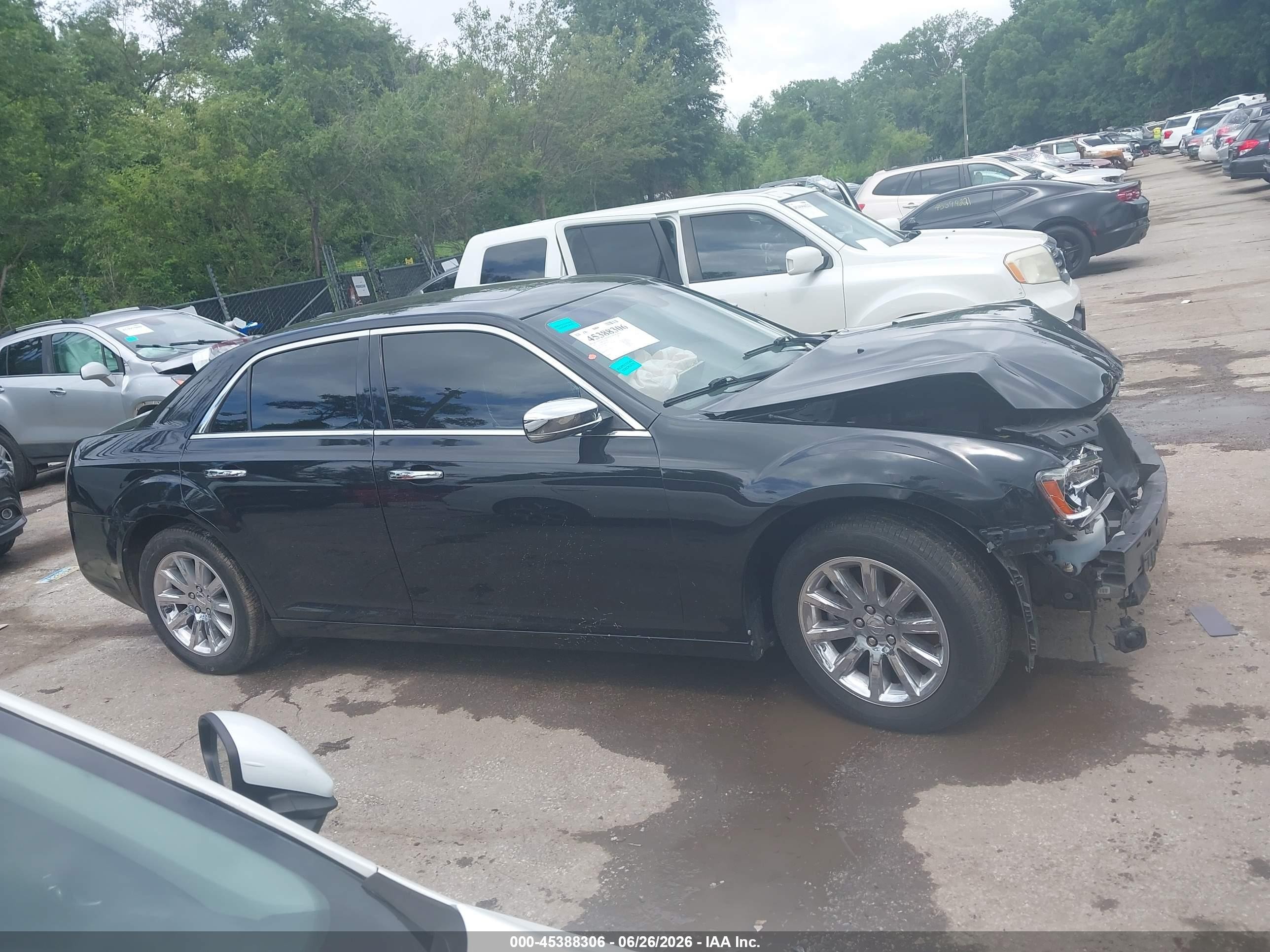 2011 Chrysler 300c   Черный vin: 2C3CA6CT6BH514621