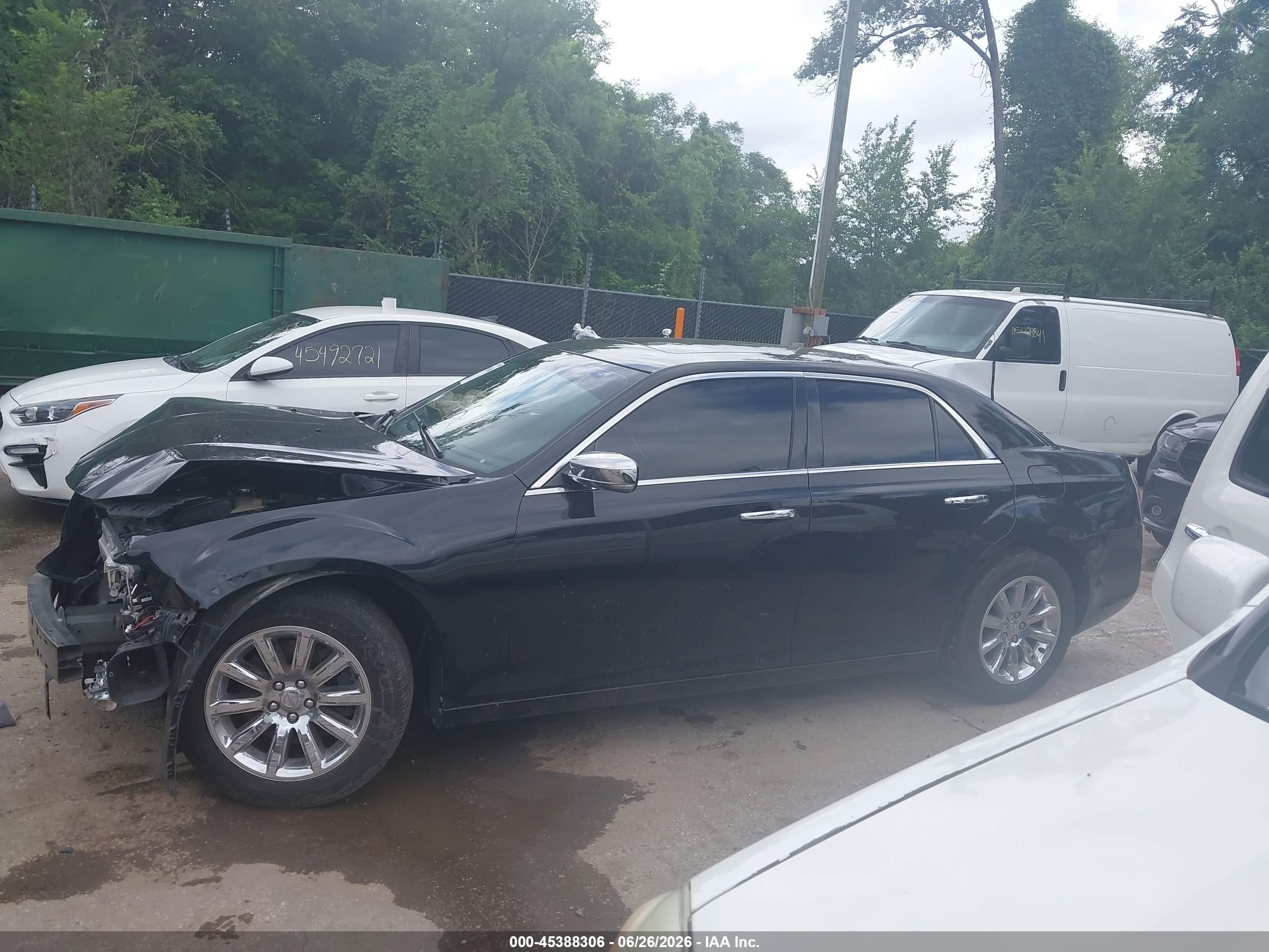 2011 Chrysler 300c   Черный vin: 2C3CA6CT6BH514621