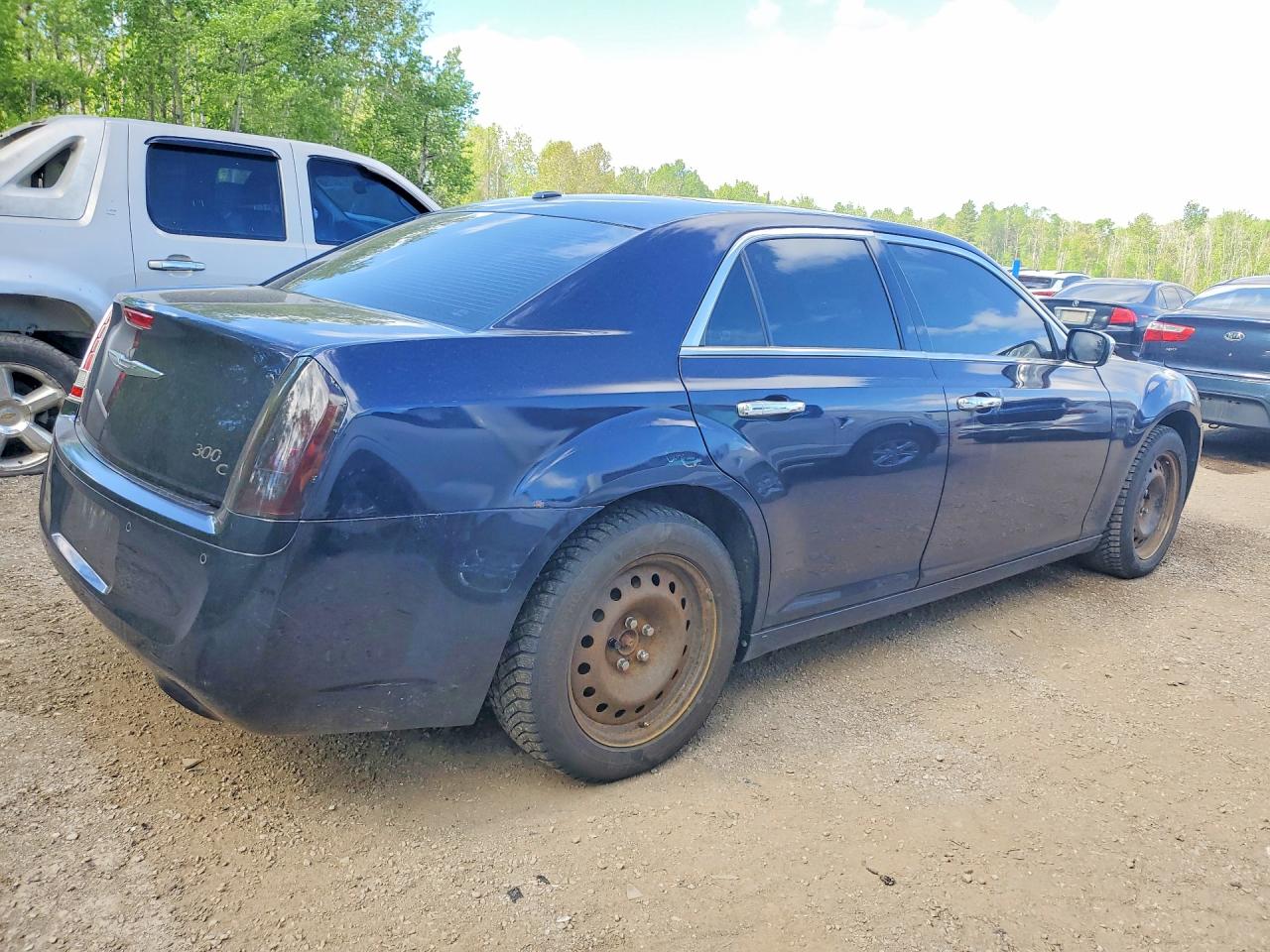 2011 Chrysler 300c Blue vin: 2C3CA6CT6BH572809